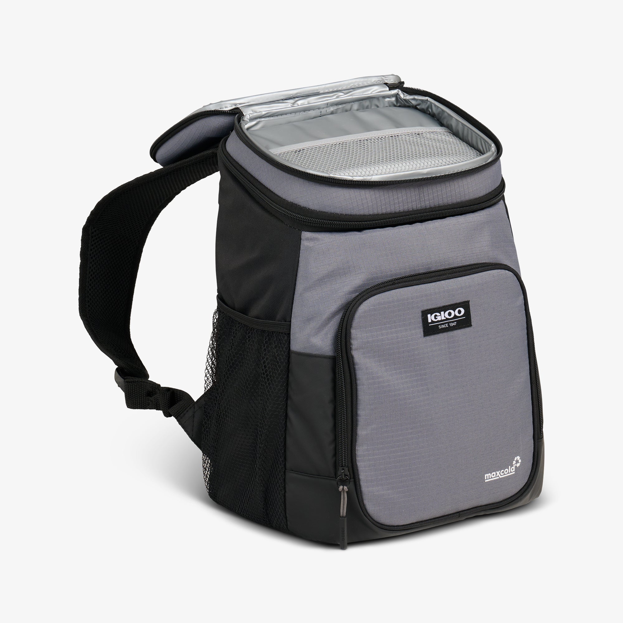 Latitude Hardtop 18-Can Backpack I9 - Carbonite - Open View