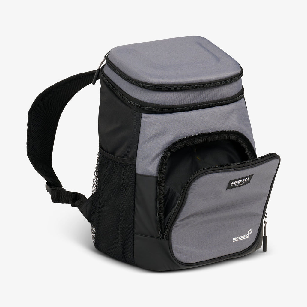 Latitude Hardtop 18-Can Backpack I9 - Carbonite - Open View