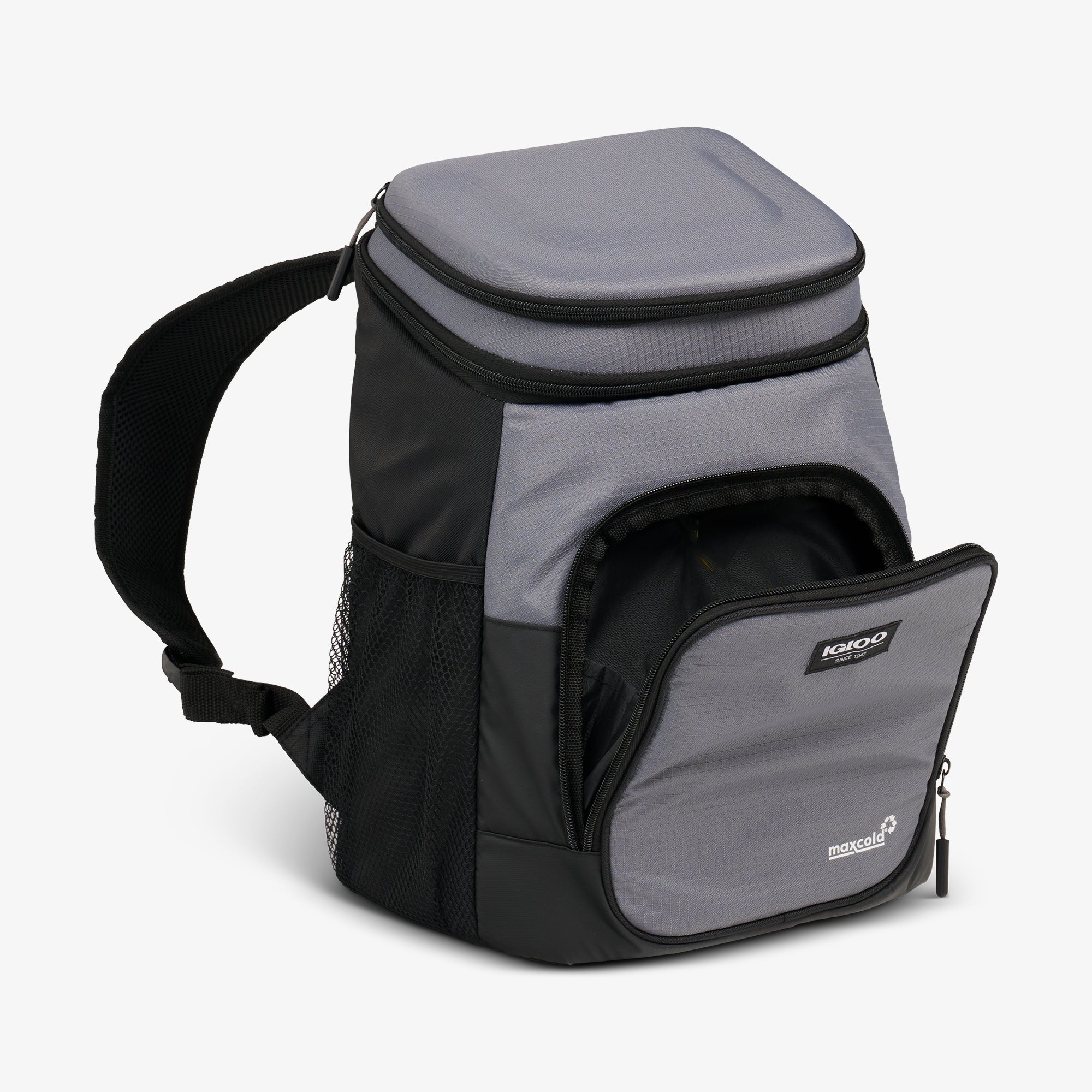 Latitude Hardtop 18-Can Backpack I9 - Carbonite - Open View