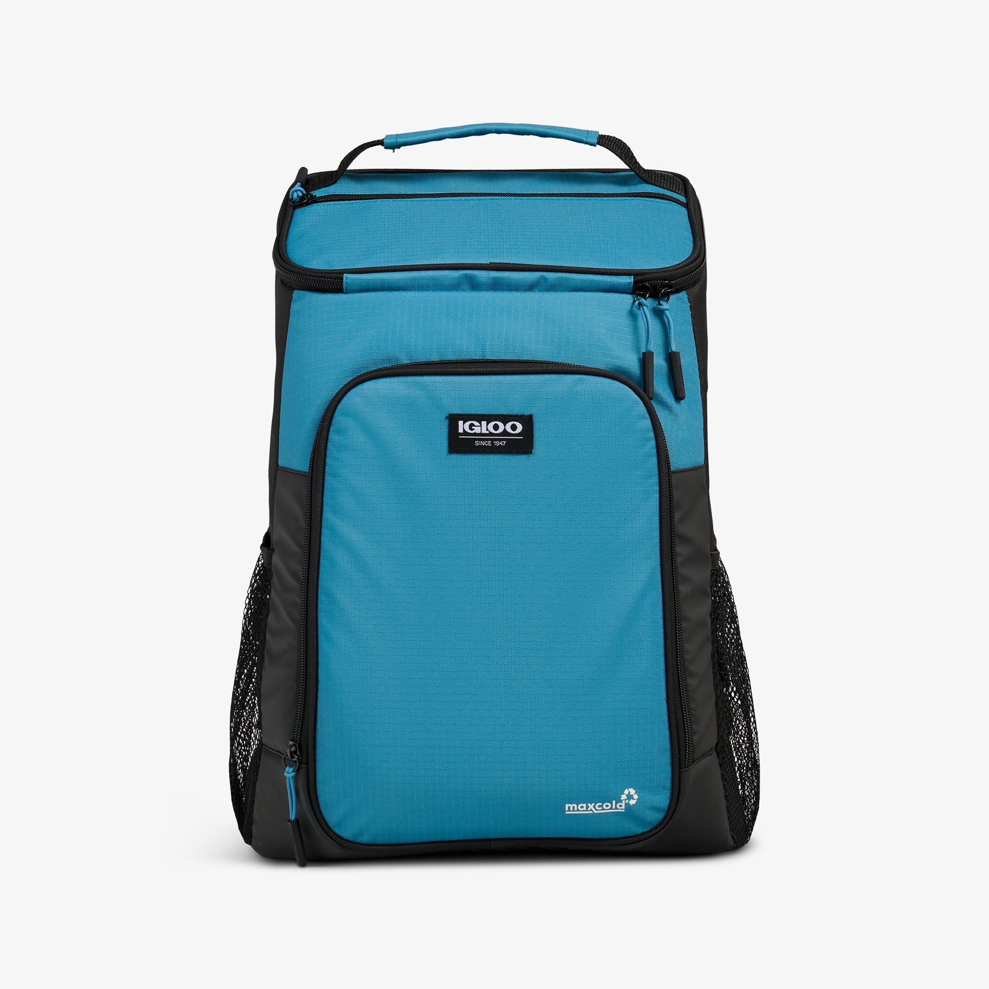 Latitude Top Grip 24-Can Backpack H3 - Modern Blue - Front View