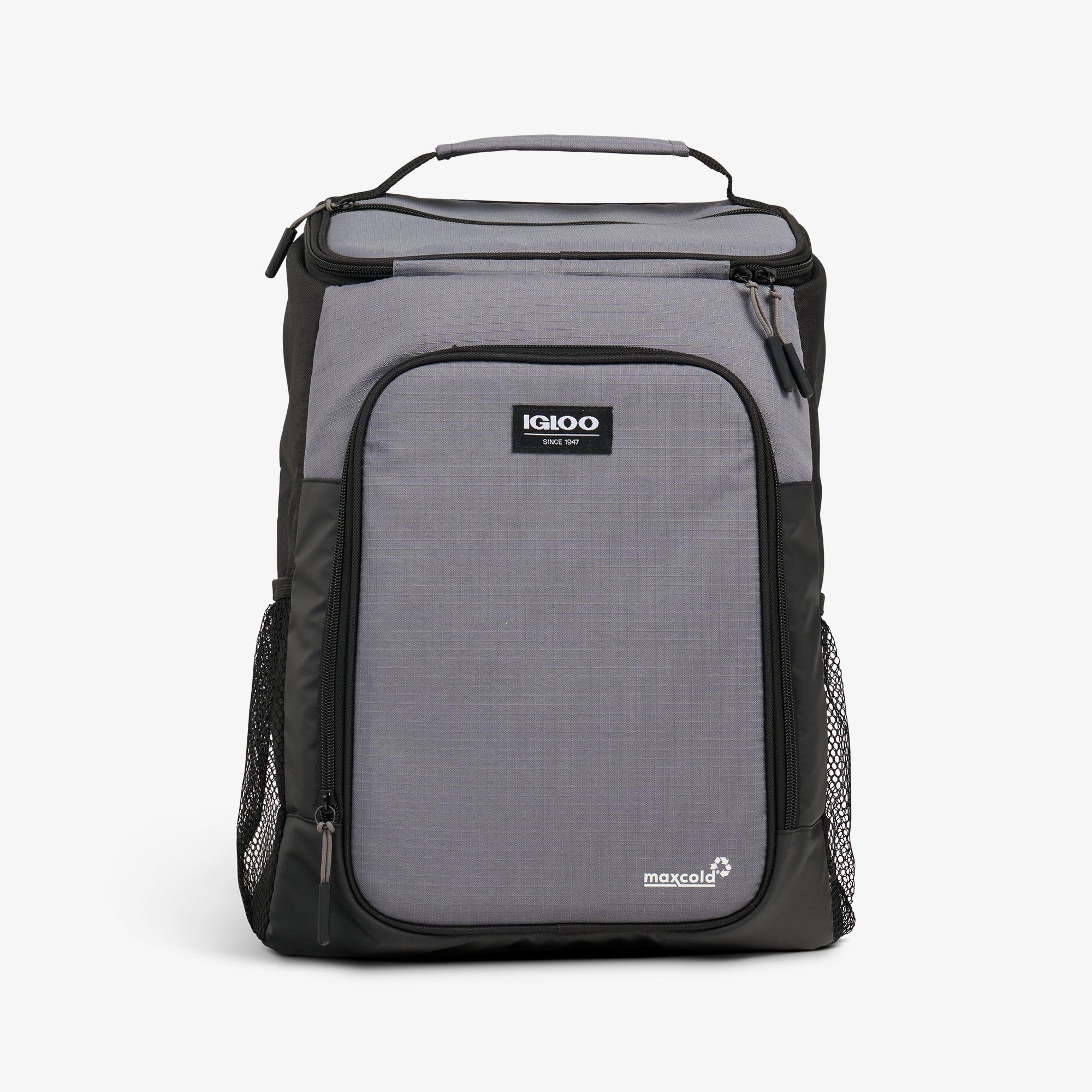 Latitude Top Grip 24-Can Backpack H3 - Carbonite - Front View