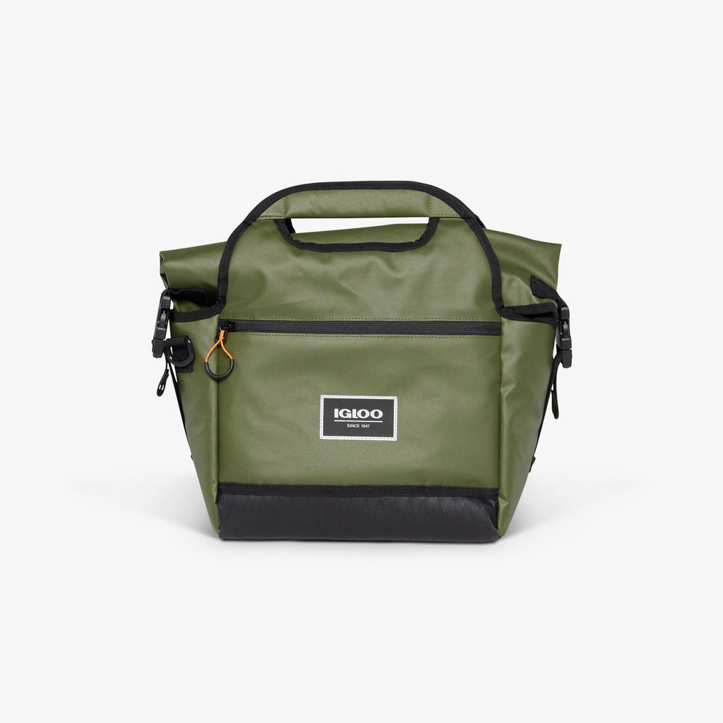 Pursuit 16-Can Lunch Bag A8 - Chive - Front View