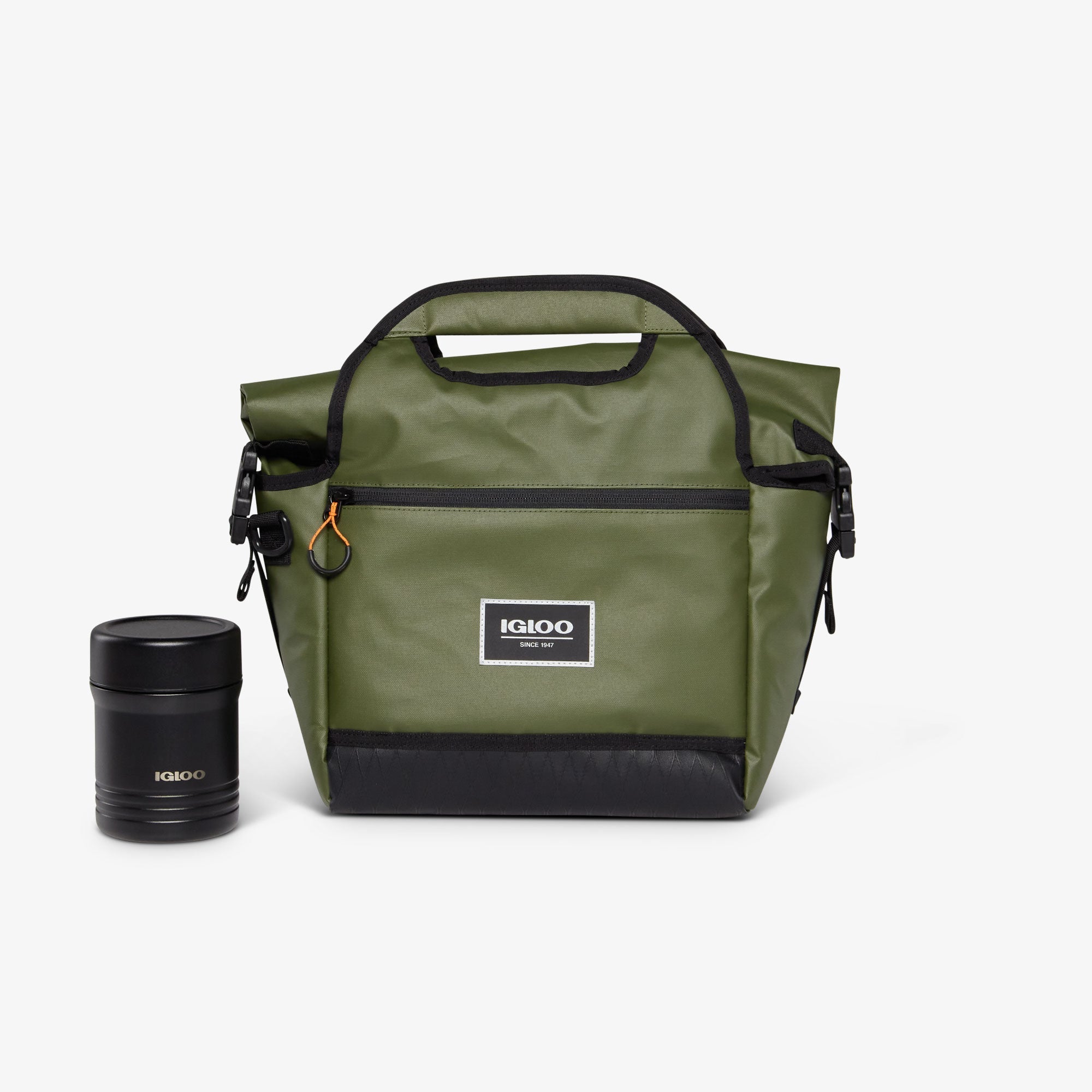 Pursuit 16-Can Lunch Bag A8 - Chive - Size View
