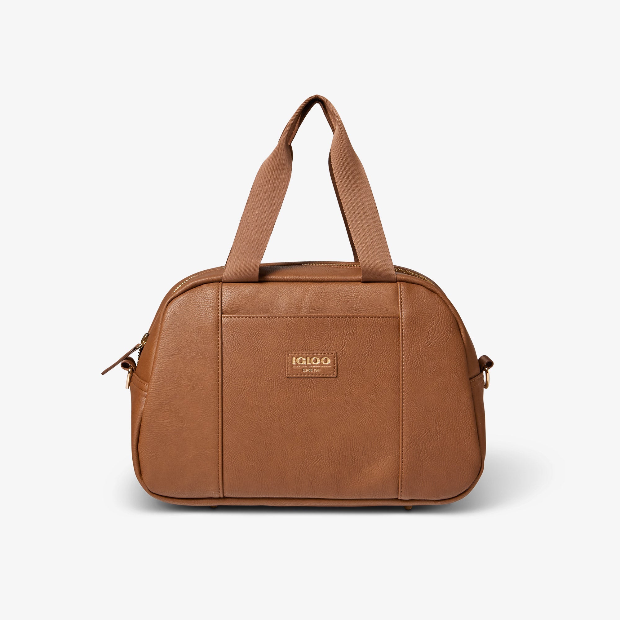 Igloo Luxe® Satchel Cooler Bag S3 - Cognac - Product View