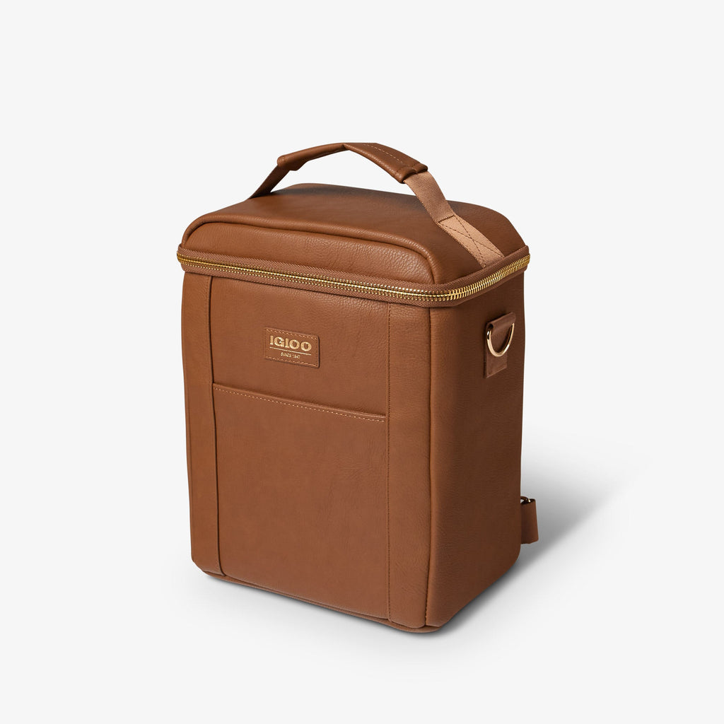 Igloo Luxe® Mini Convertible Backpack V5 - Cognac - Product View