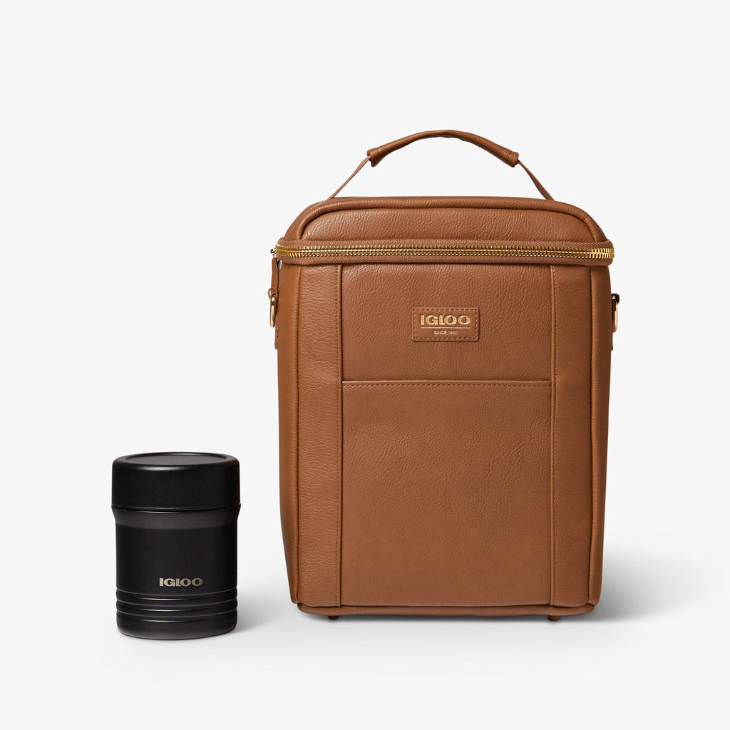 Igloo Luxe® Mini Convertible Backpack V5 - Cognac - Product View