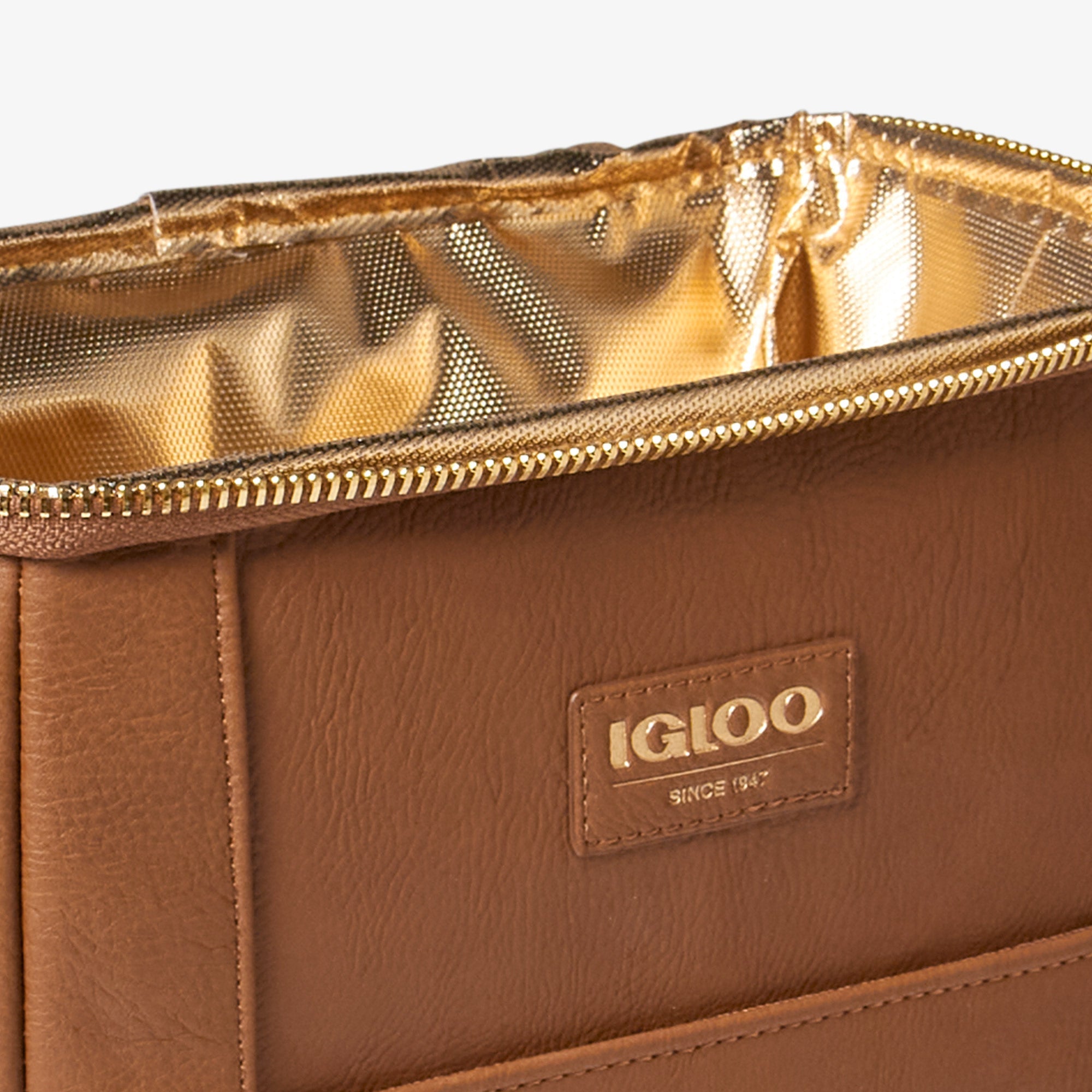 Igloo Luxe® Mini Convertible Backpack V5 - Cognac - Product View