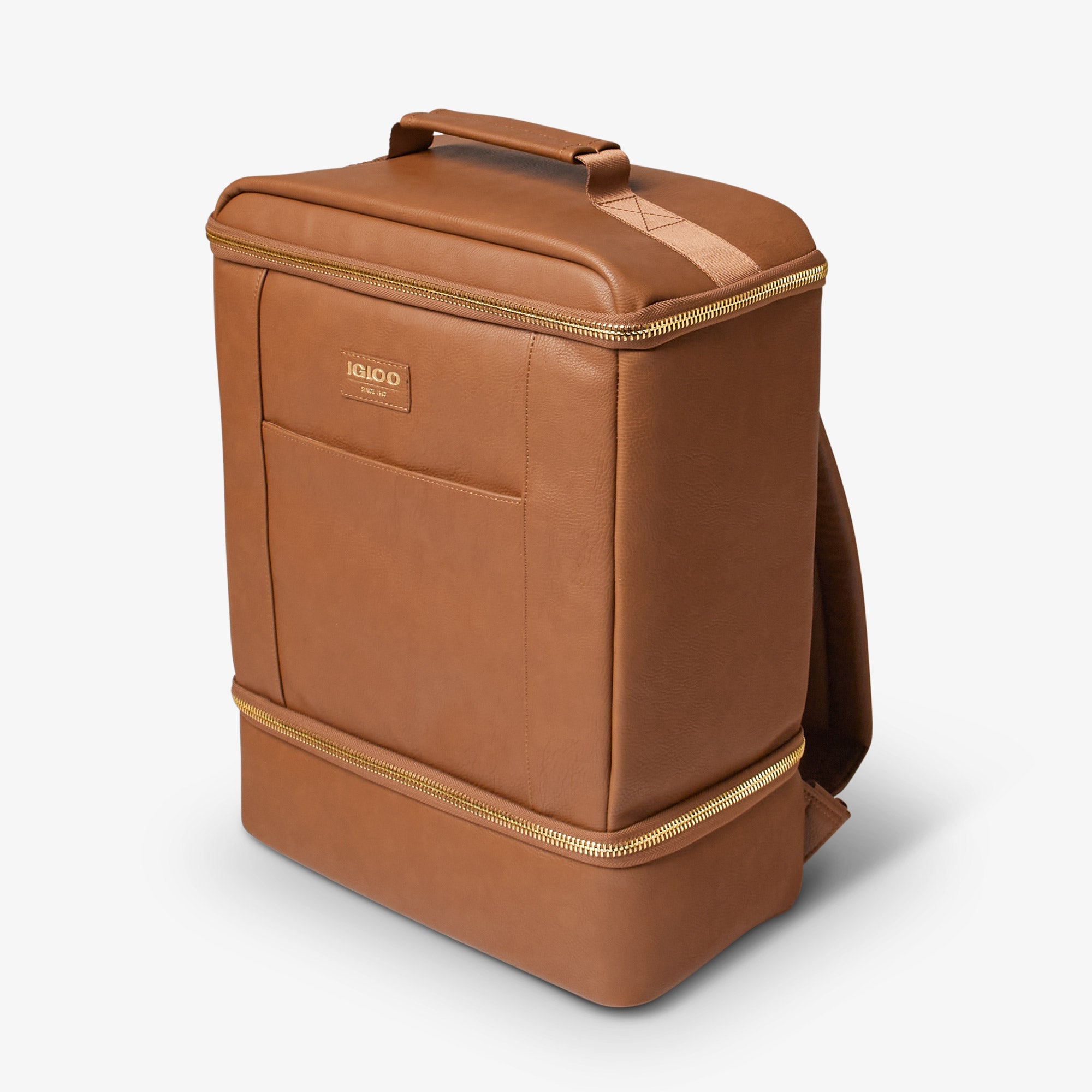 Igloo Luxe® Dual Compartment Backpack U9 - Cognac - Product View