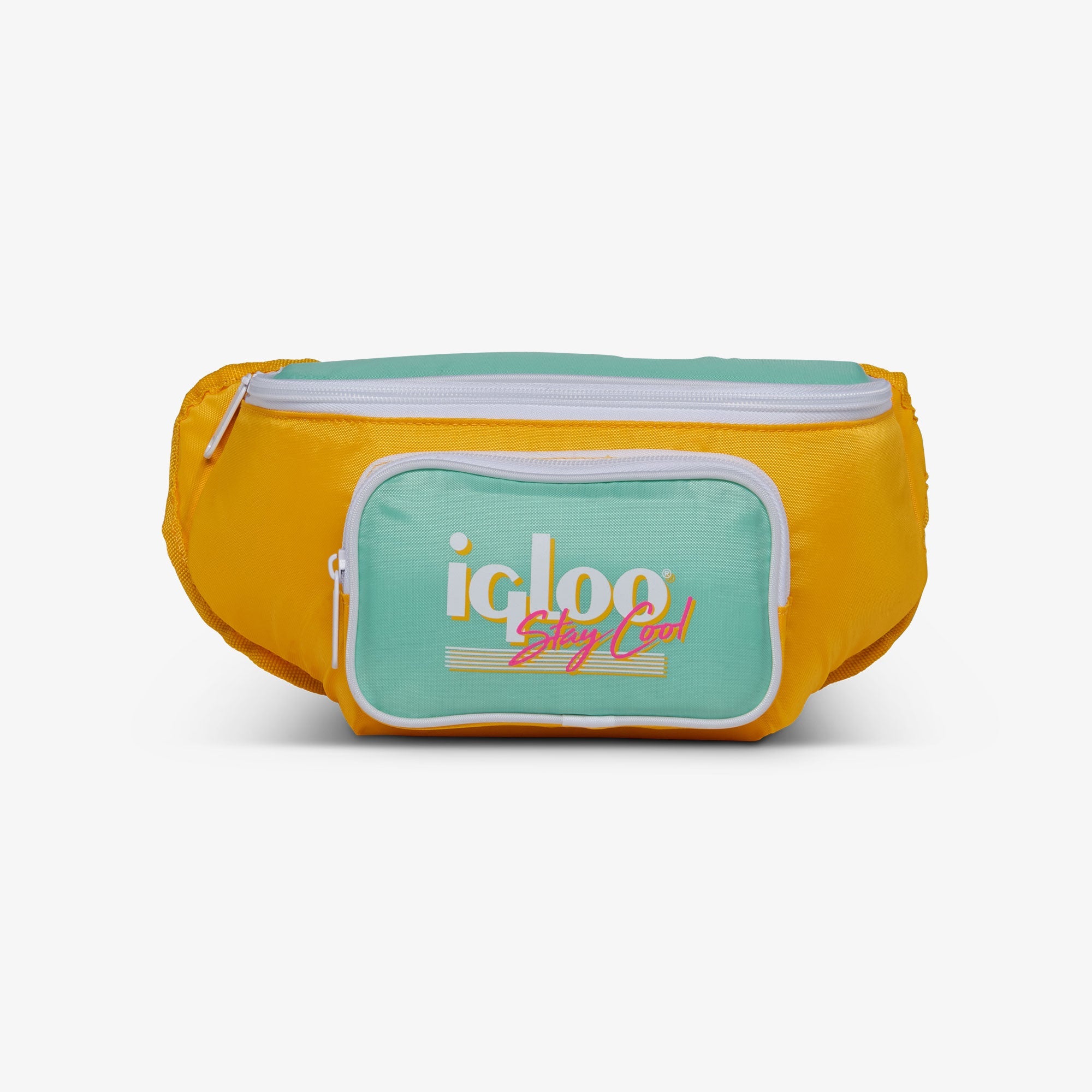 Retro Fanny Pack S2 - Yellow - Front View