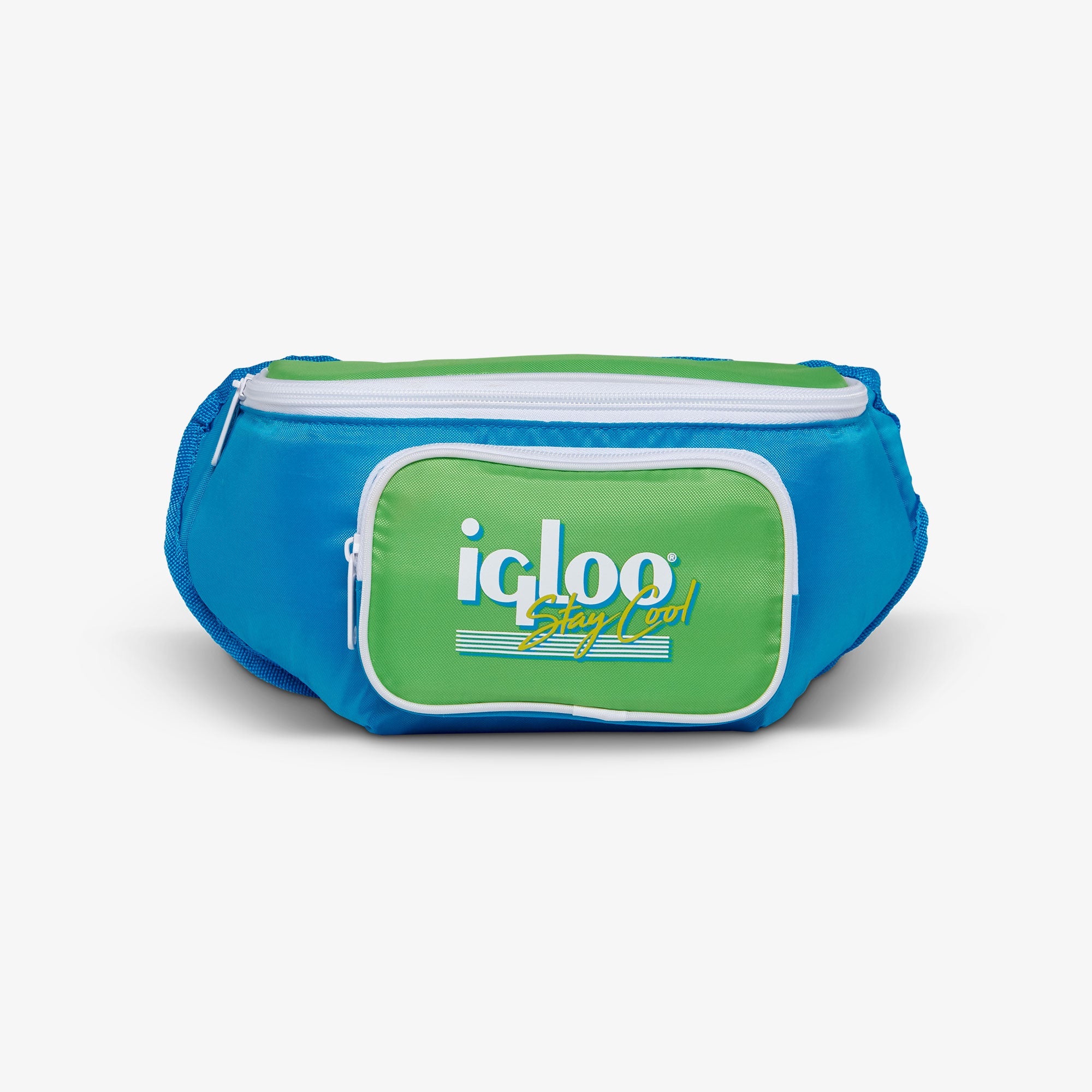 Retro Fanny Pack S2 - Fiesta Blue - Front View