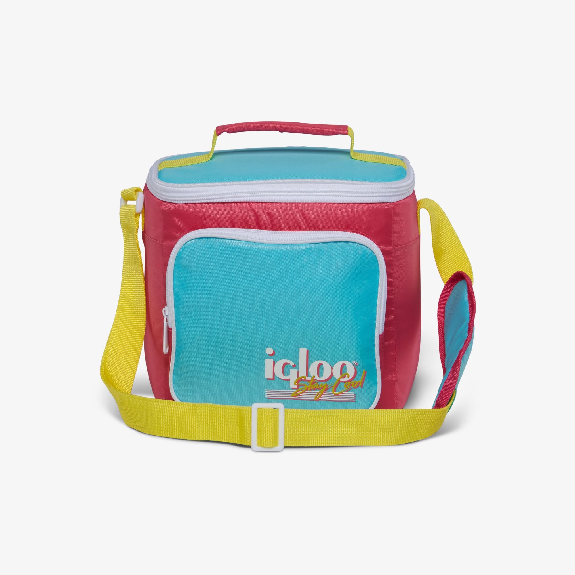 Retro Square Lunch Bag E9 - Watermelon - Front View