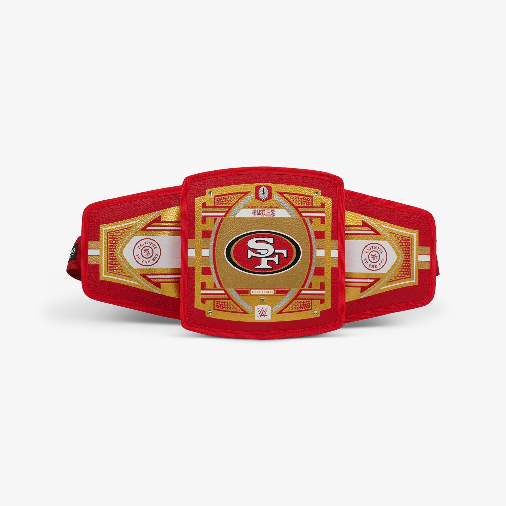 NFL WWE Cooler Fanny Pack R5 - 49ers - Front View