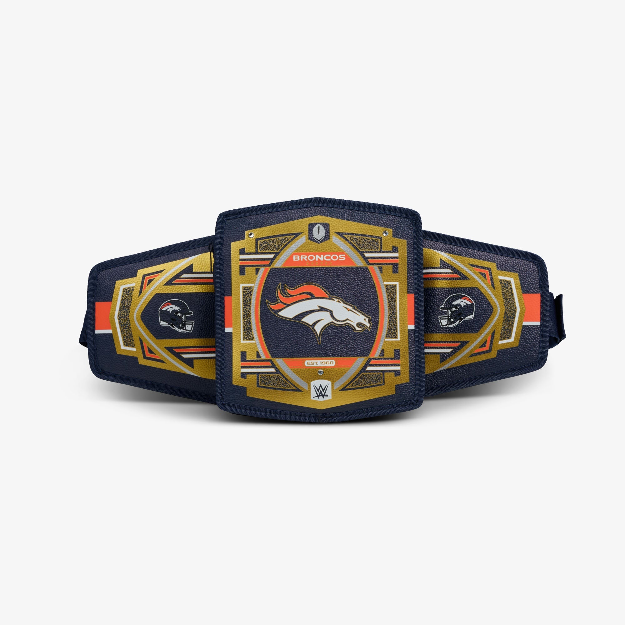 NFL WWE Cooler Fanny Pack R5 - Broncos - Front View