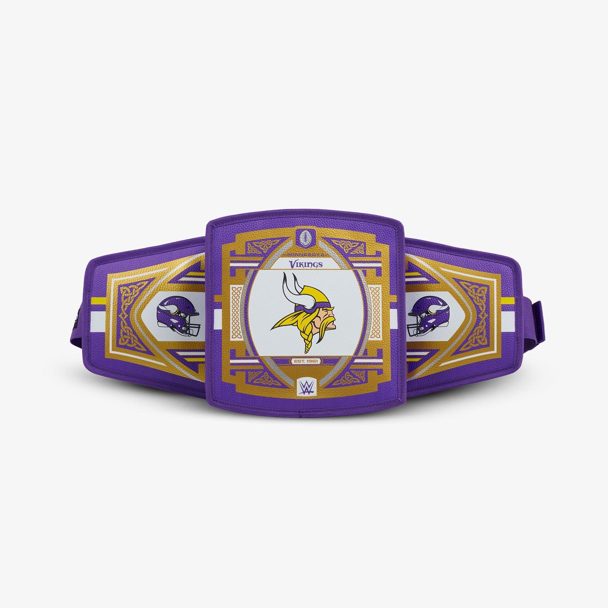 NFL WWE Cooler Fanny Pack R5 - Vikings - Front View