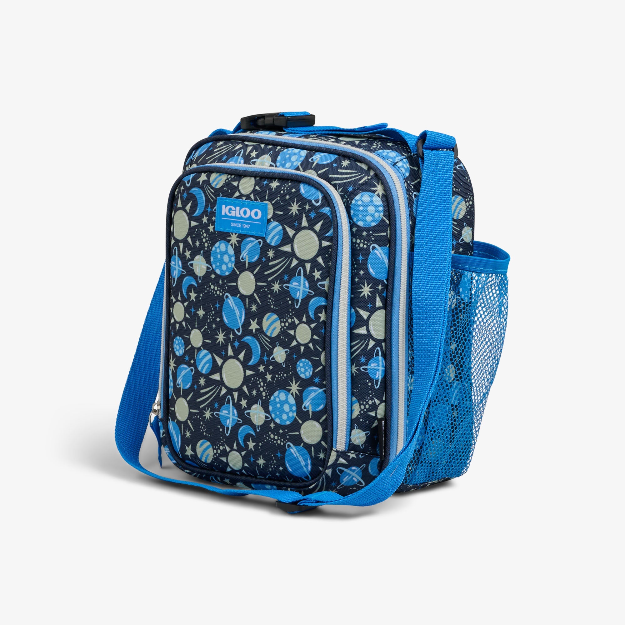 Kids Lunch Glow Vertical Cooler + Bento Box Z1 - Cosmic Glow - Product View