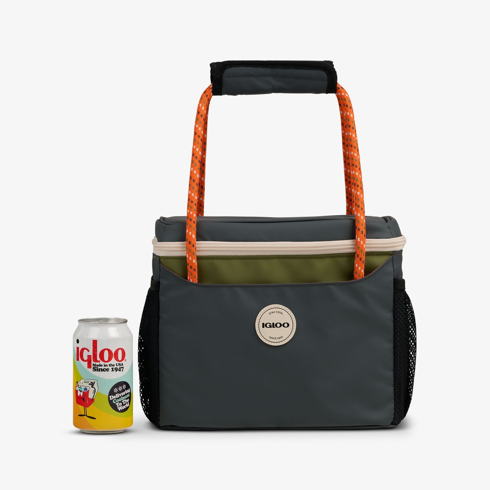 Summit Cube 12-Can Cooler Bag V8 - Tactical Gray - Product View