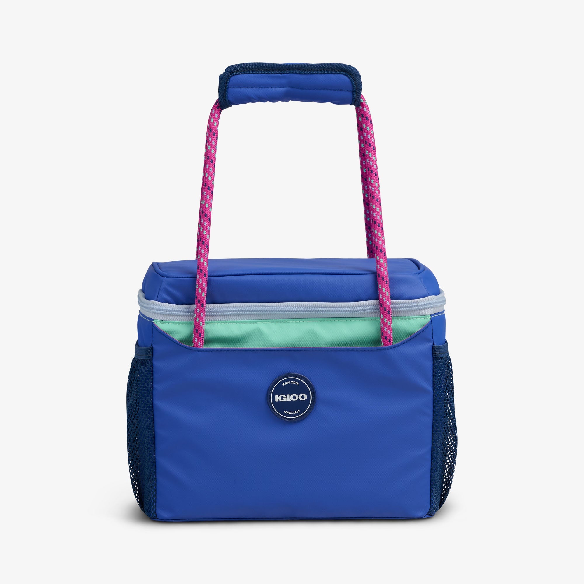 Summit Cube 12-Can Cooler Bag V8 - Electric Indigo - Strap View