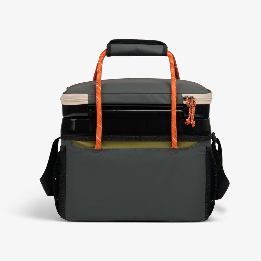 Summit Cool Fusion 18-Can Cooler Bag O7 - Tactical Gray - Back View