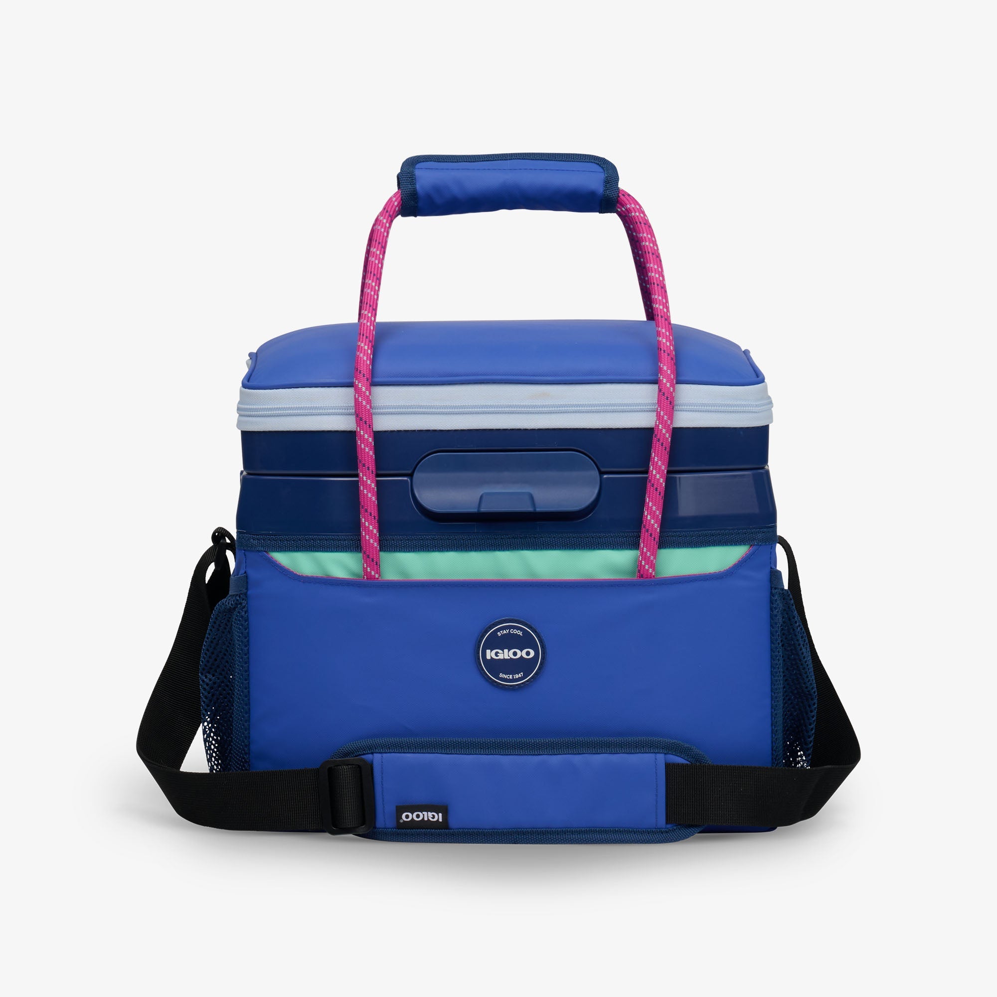 Summit Cool Fusion 18-Can Cooler Bag O7 - Electric Indigo - Front View