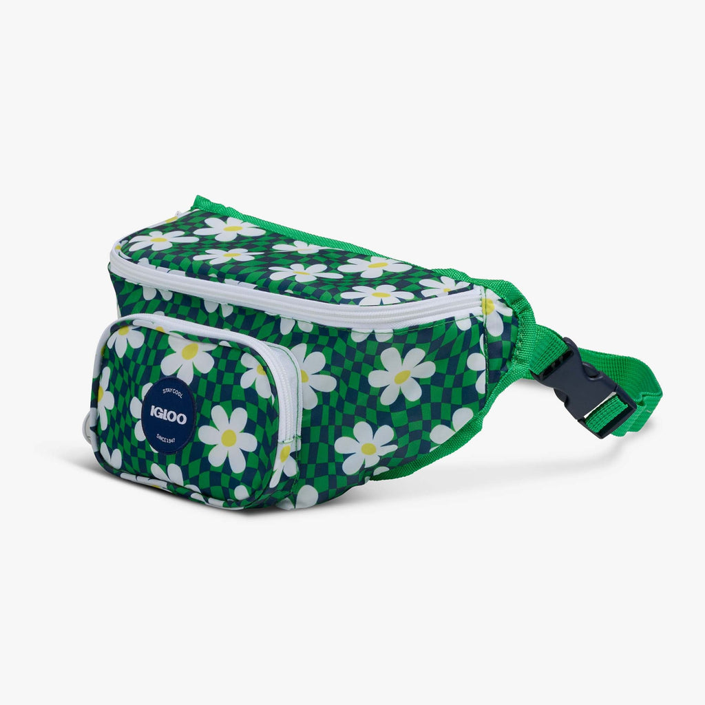 Retro Fanny Pack S2 - Psychedelic Daisy - Product View