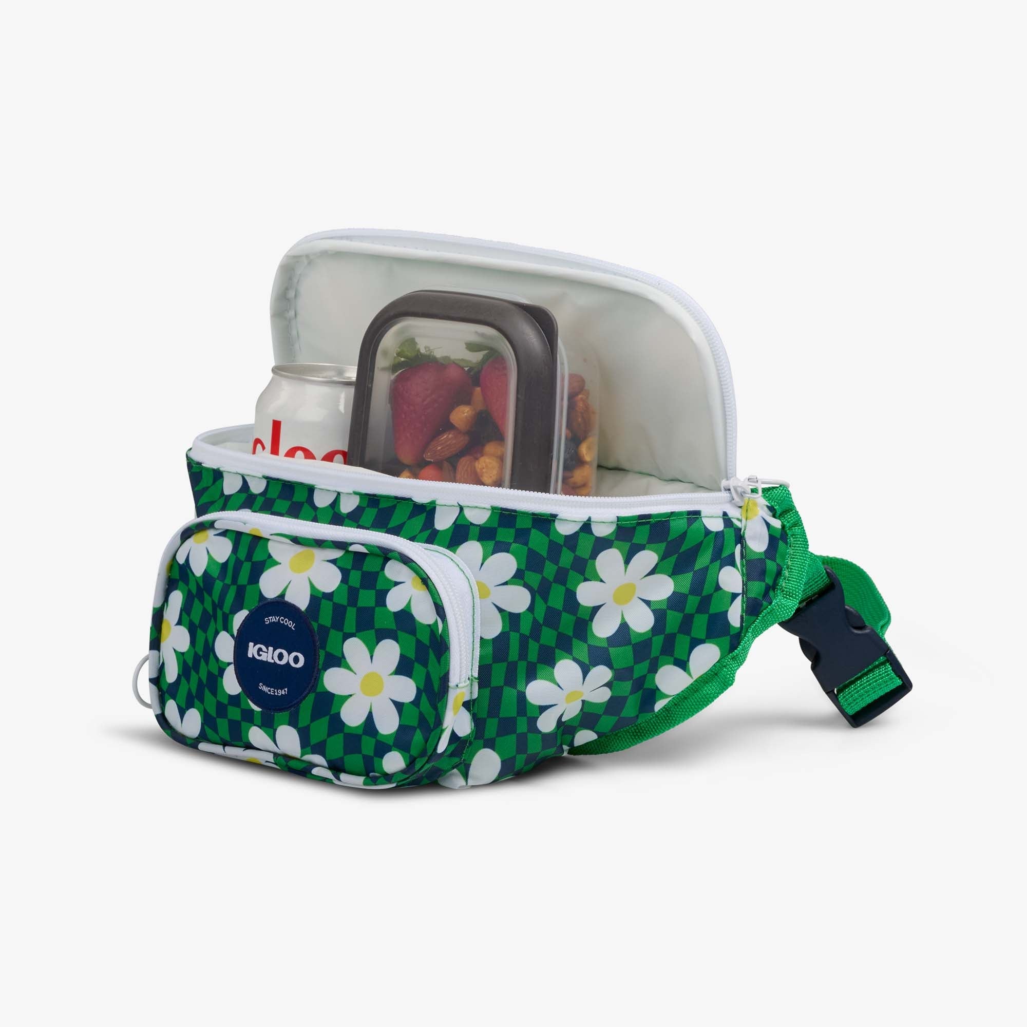 Retro Fanny Pack S2 - Psychedelic Daisy - Product View