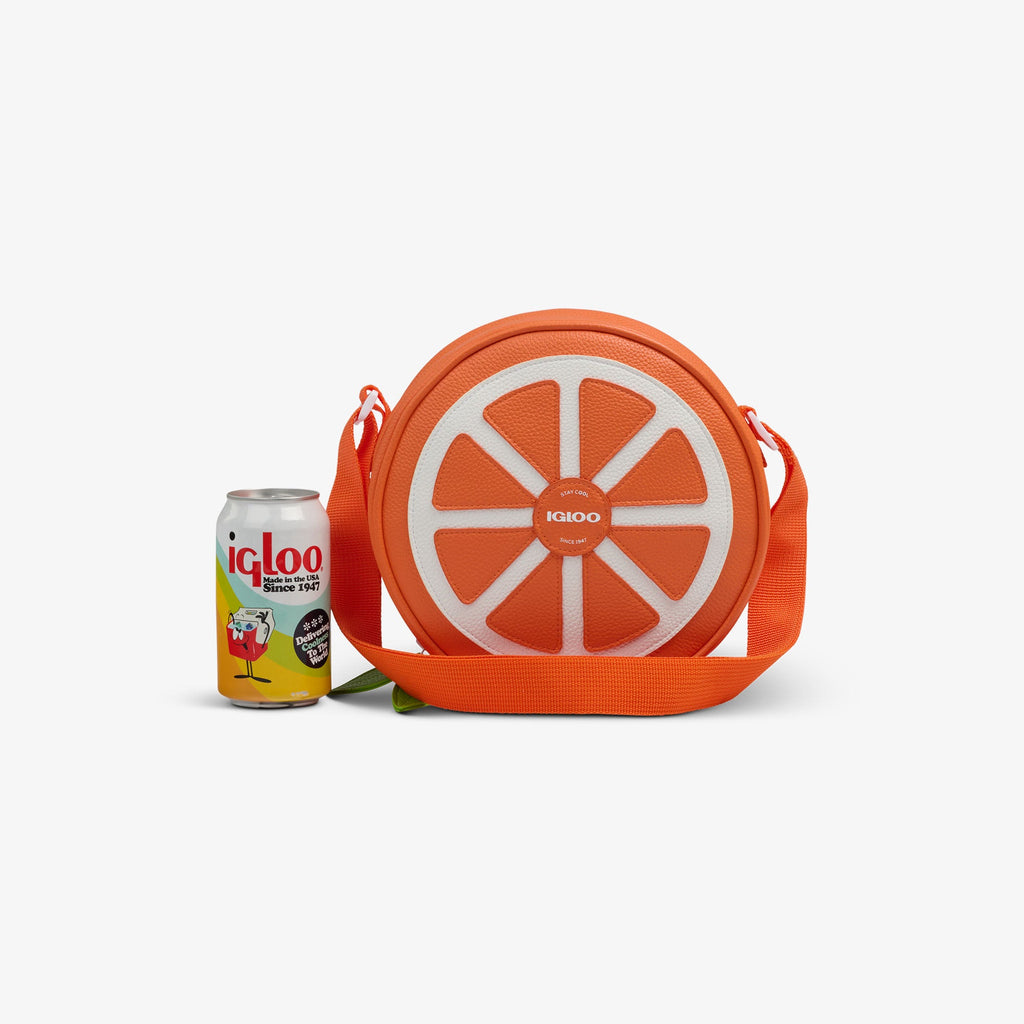 Citrus Crossbody Cooler Bag V3 - Orange - Size View