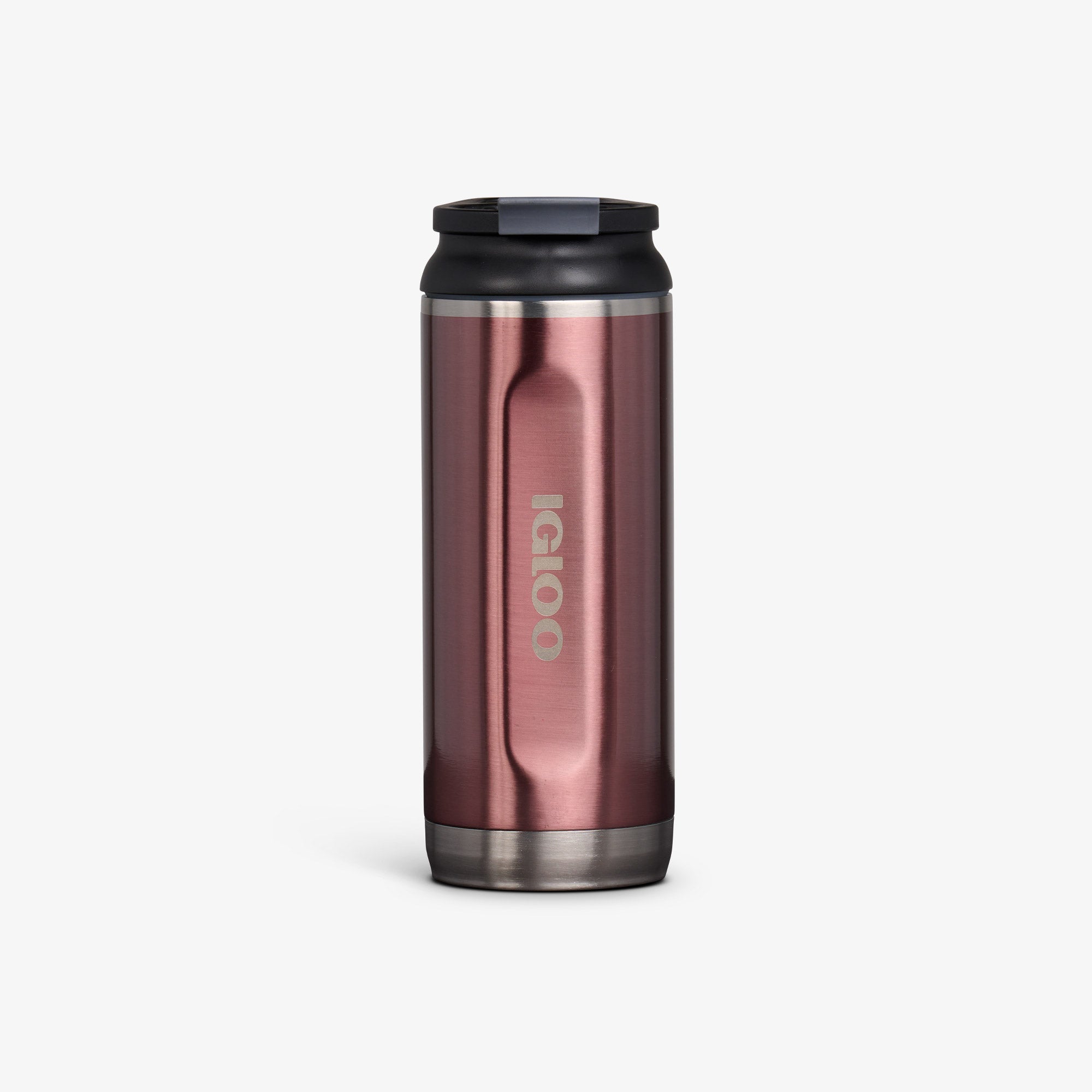 16 Oz Flip ‘n’ Sip Tumbler U0 - Gloss Flamingo - Front View