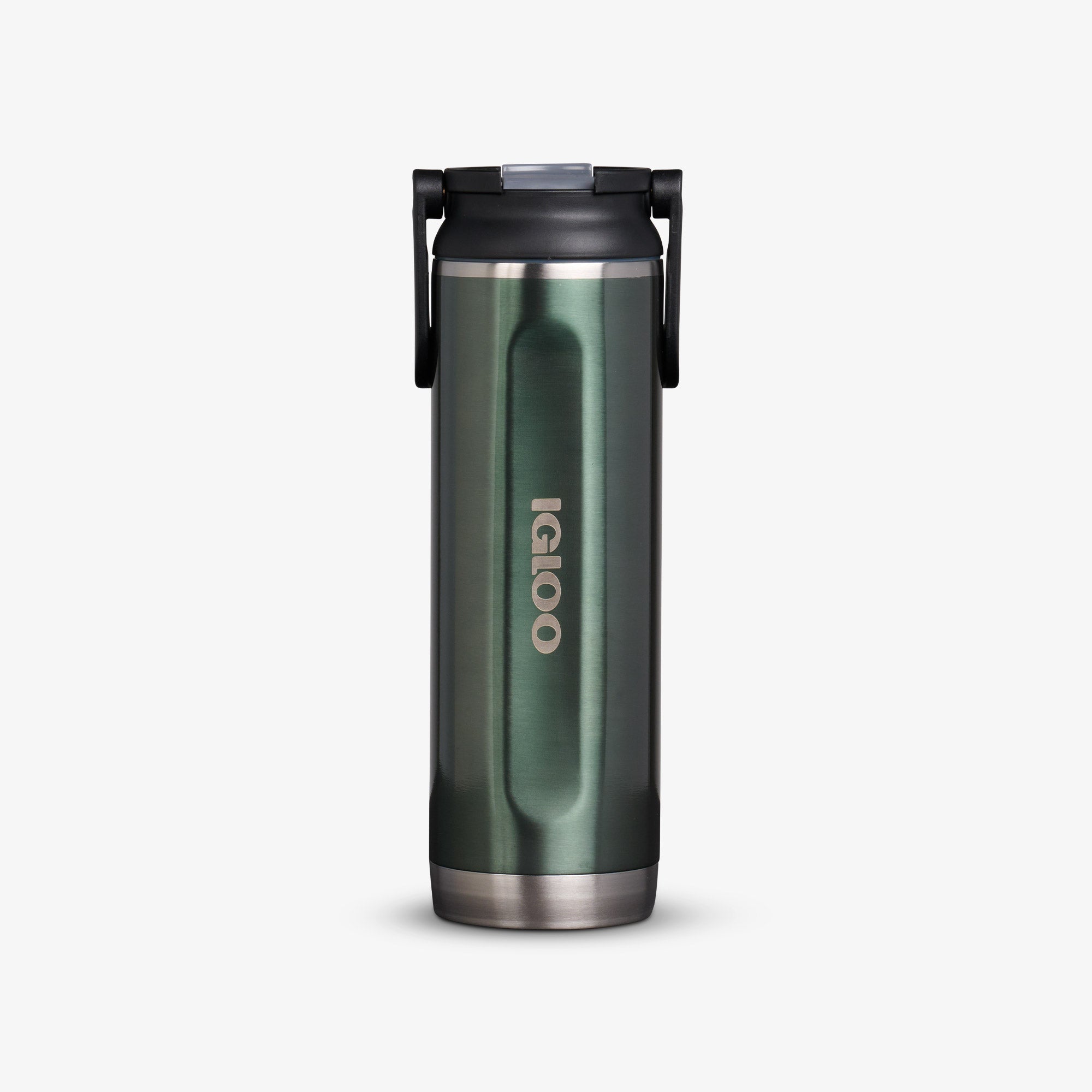 20 Oz Sport Sipper Bottle D1 - Gloss Spruce - Front View