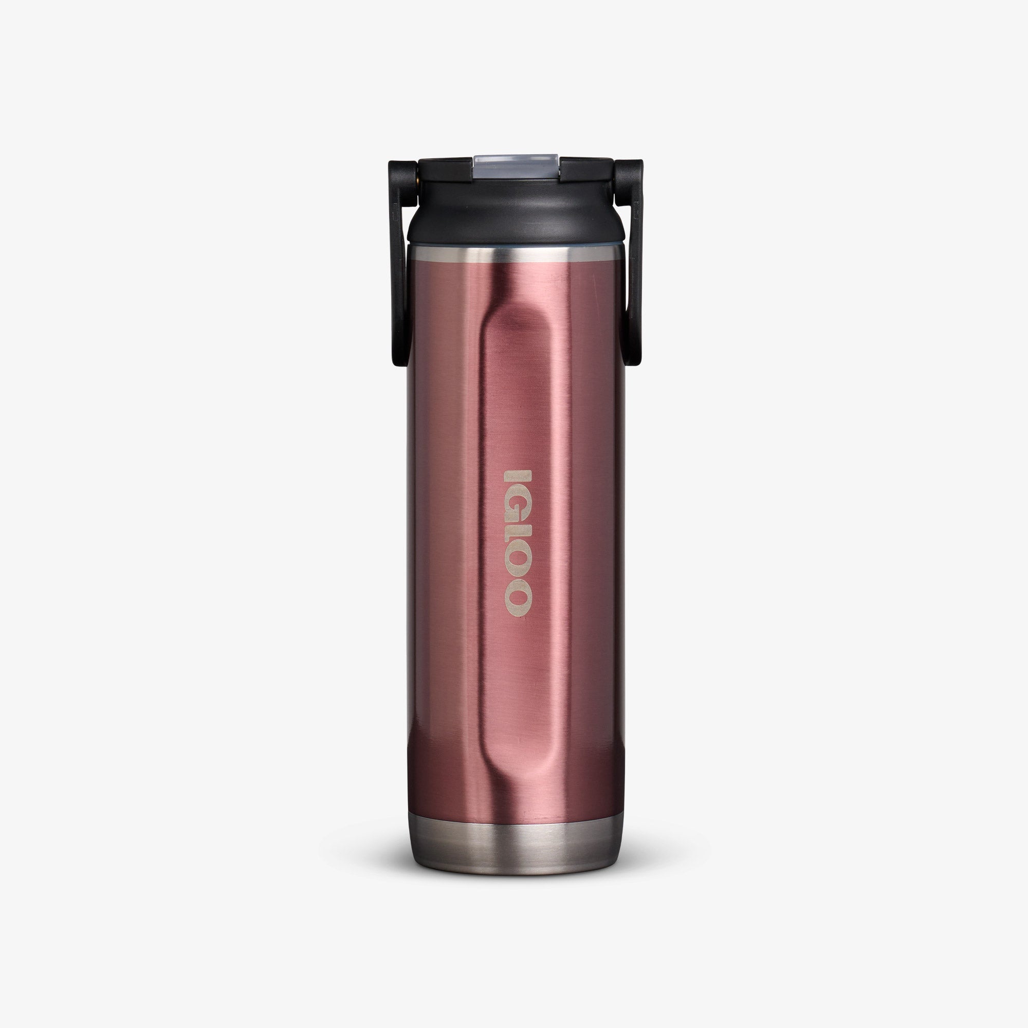 20 Oz Sport Sipper Bottle D1 - Gloss Flamingo - Front View
