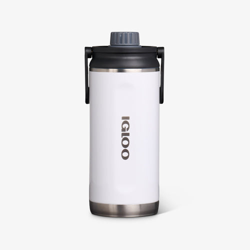 36 Oz Twist ‘n’ Chug Bottle N0 - Gloss White - Front View