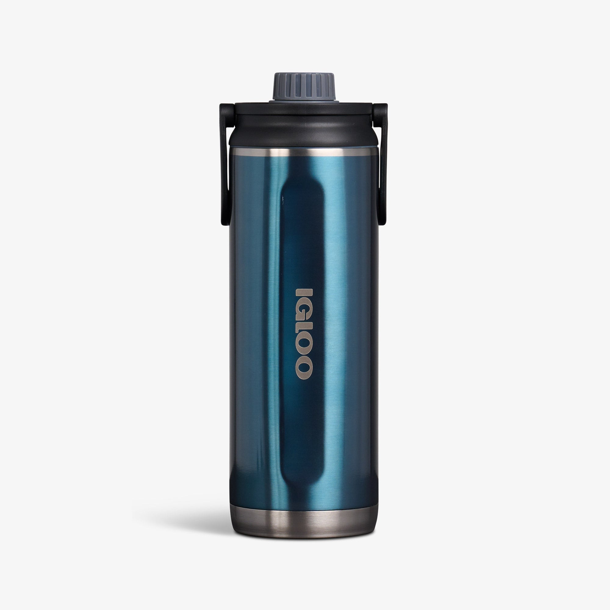 46 Oz Twist ‘n’ Chug Bottle U9 - Gloss Modern Blue - Front View
