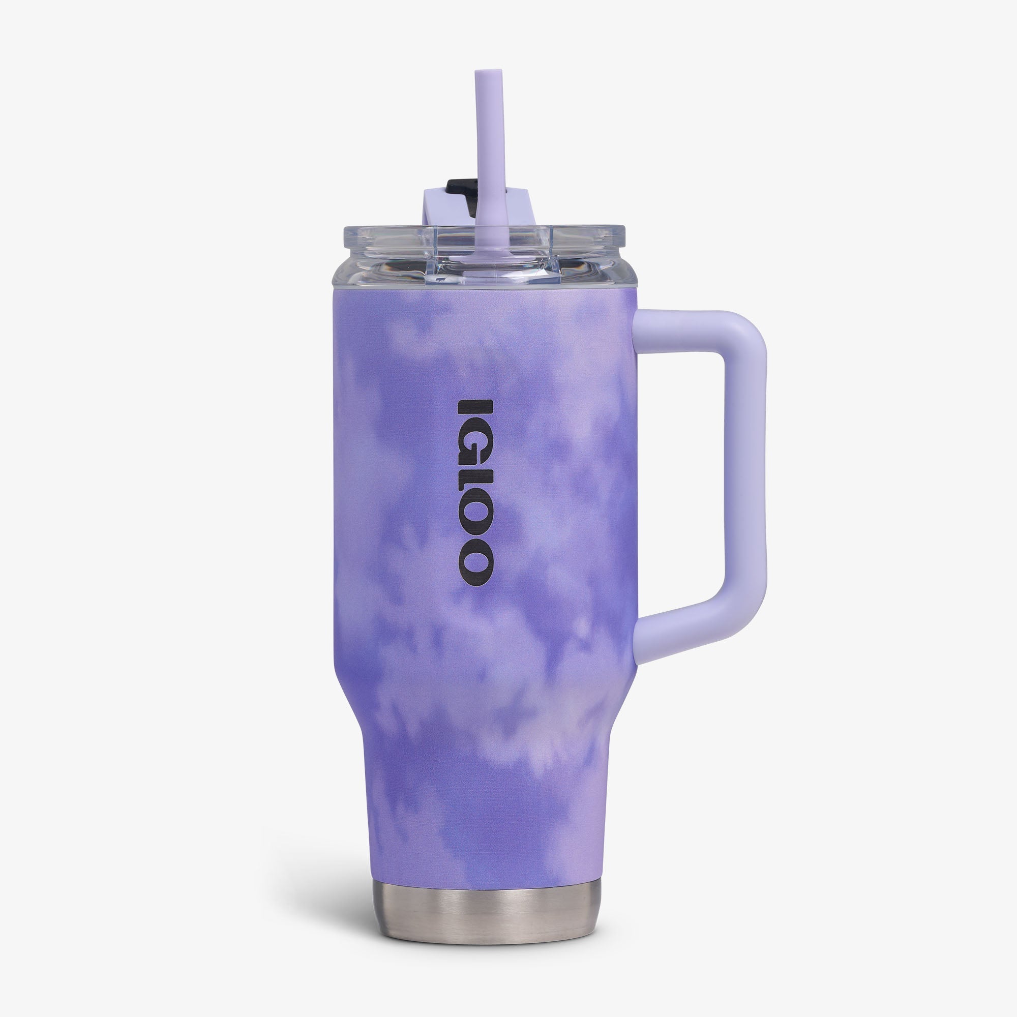 32 Oz Flip ‘n’ Sip Travel Mug P1 - Cloud Lilac - Front View