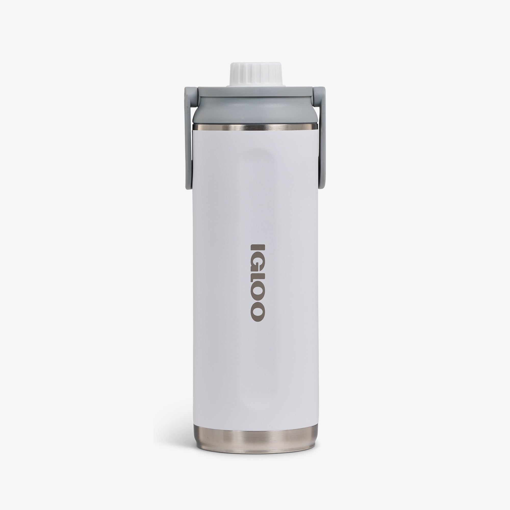 46 Oz Twist ‘n’ Chug Bottle U9 - White - Front View