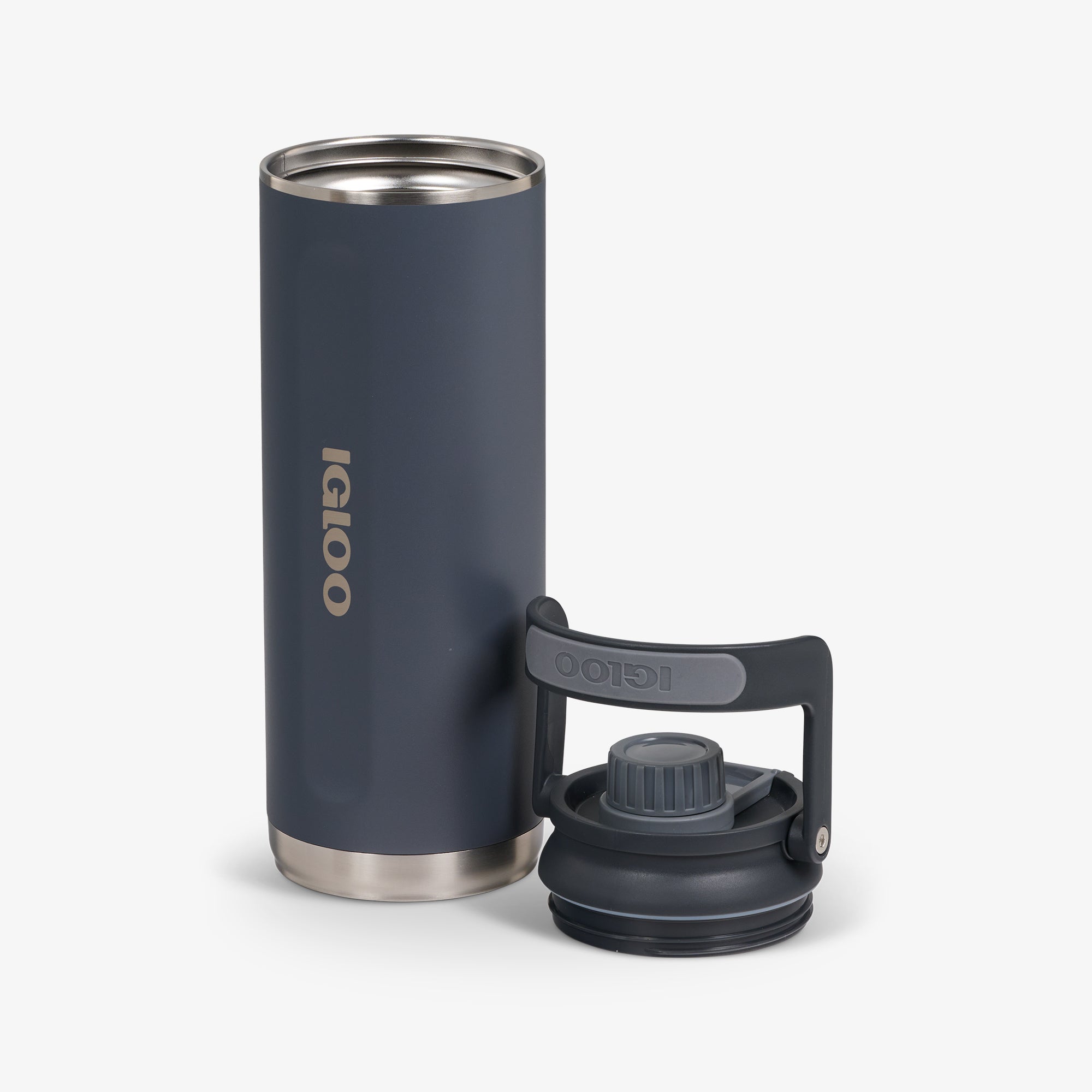 46 Oz Twist ‘n’ Chug Bottle U9 - Carbonite - Open View