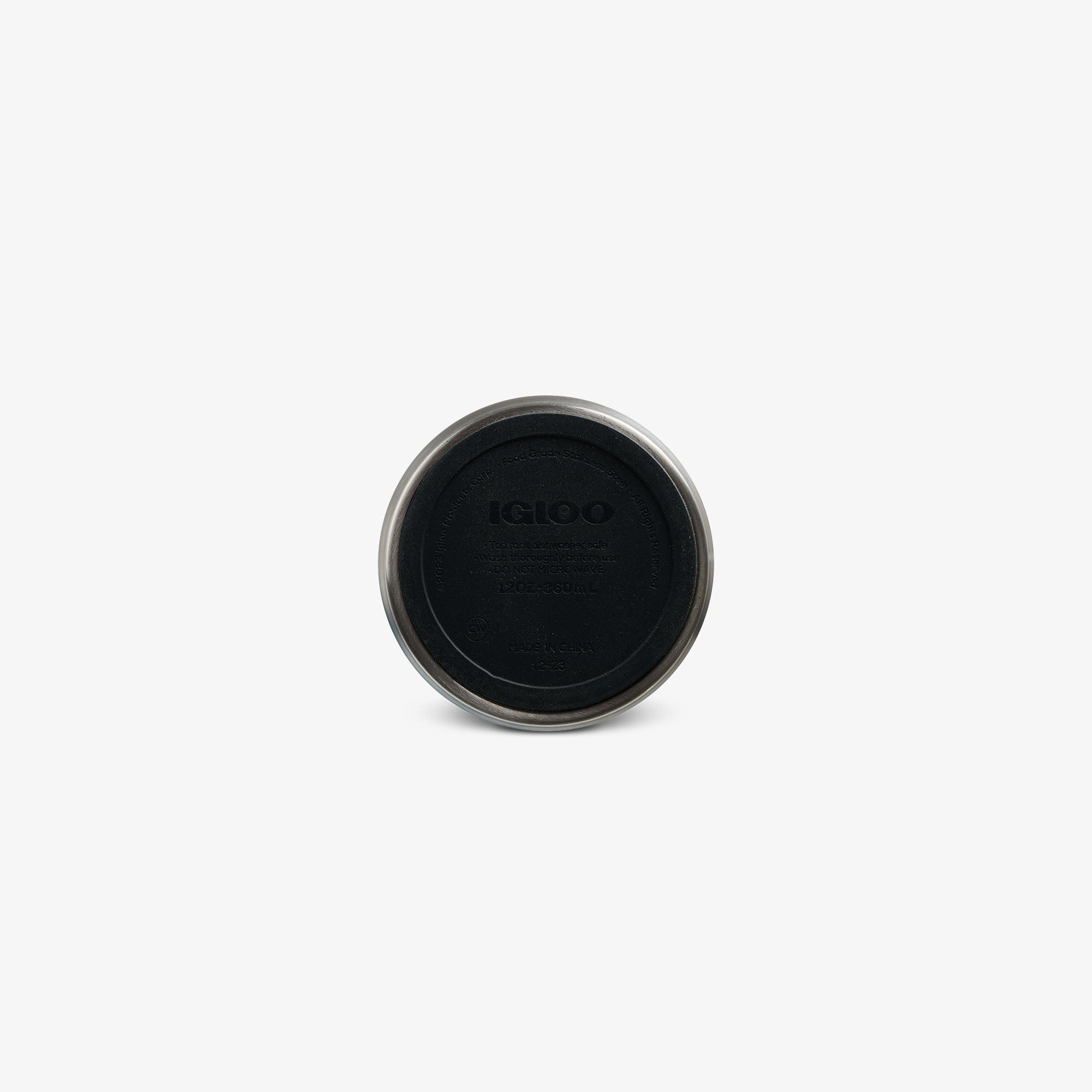 12 Oz Flip ‘n’ Sip Tumbler O2 - Carbonite - Product View