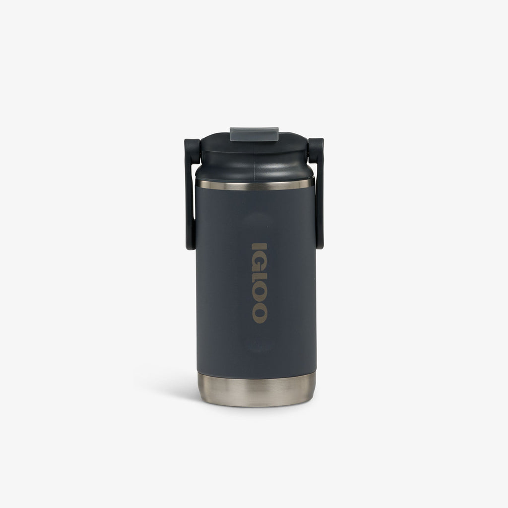 12 Oz Flip ‘n’ Sip Tumbler O2 - Carbonite - Front View