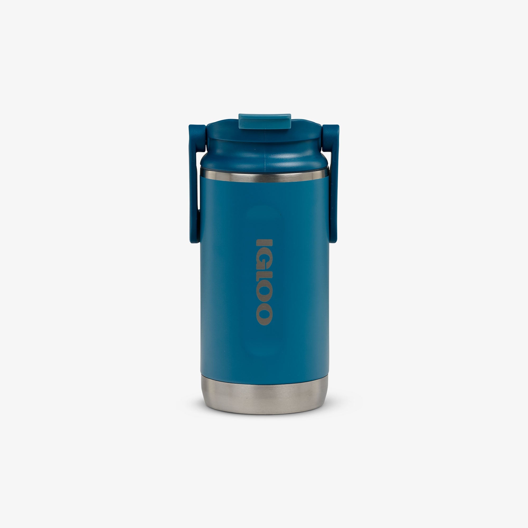 12 Oz Flip ‘n’ Sip Tumbler O2 - Modern Blue - Front View