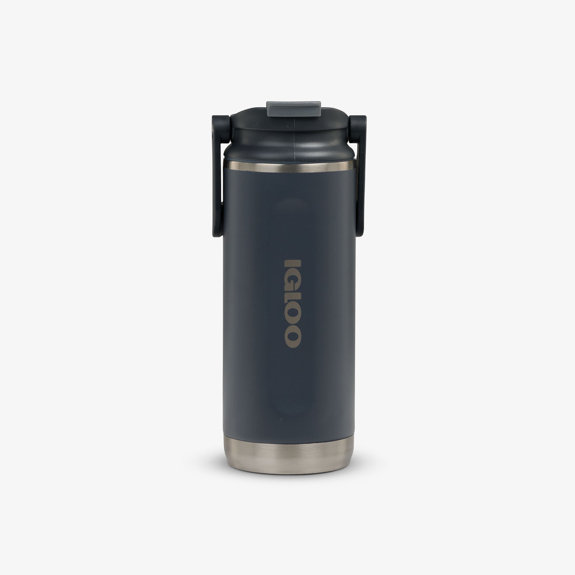 16 Oz Flip ‘n’ Sip Tumbler U0 - Carbonite - Front View
