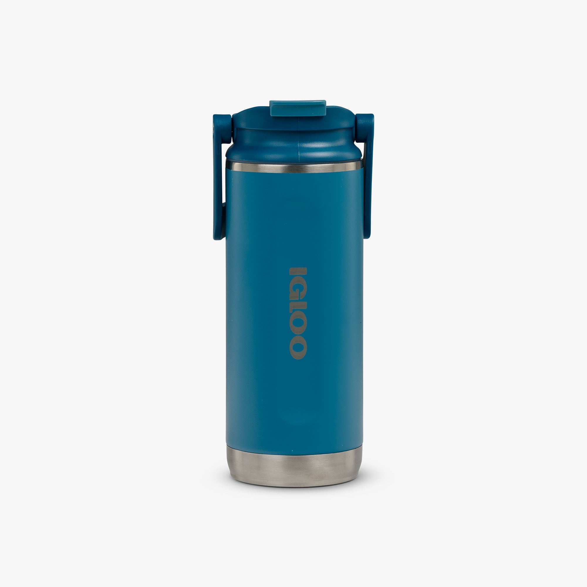 16 Oz Flip ‘n’ Sip Tumbler U0 - Modern Blue - Front View