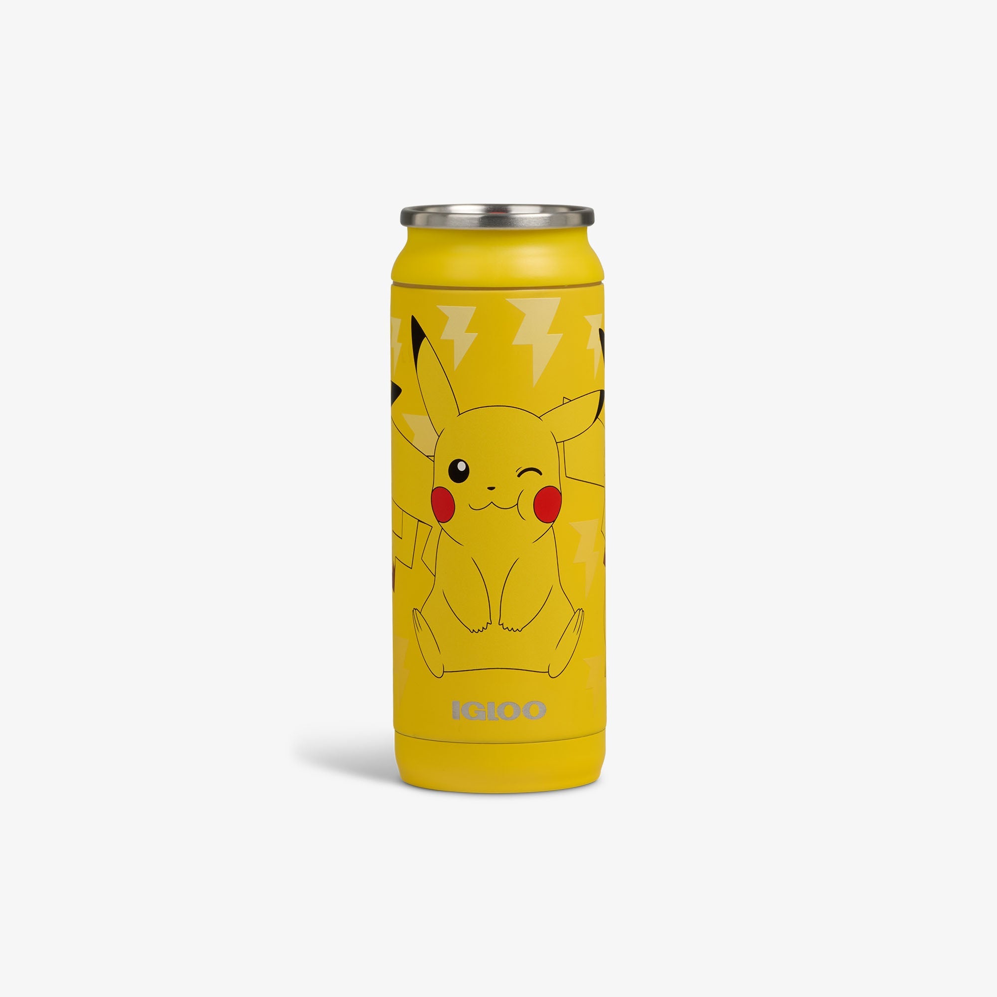 Pokémon 16 Oz Can S1 - Pikachu - Front View