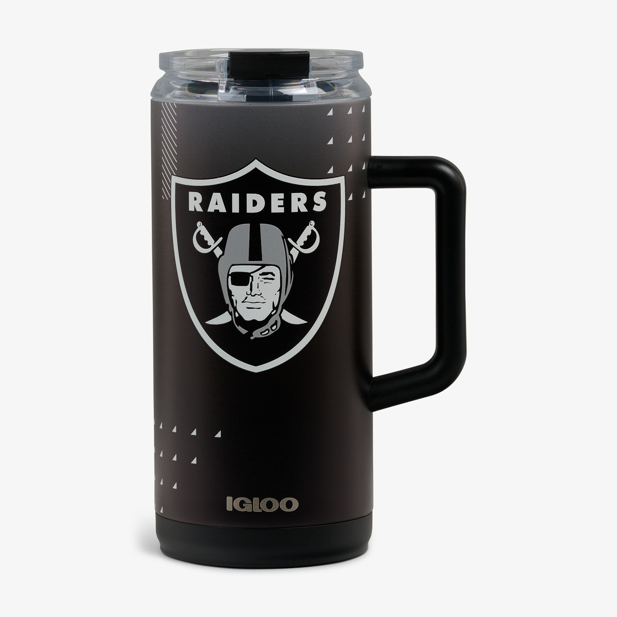 NFL 1L Beer Mug H9 - Raiders - Front View