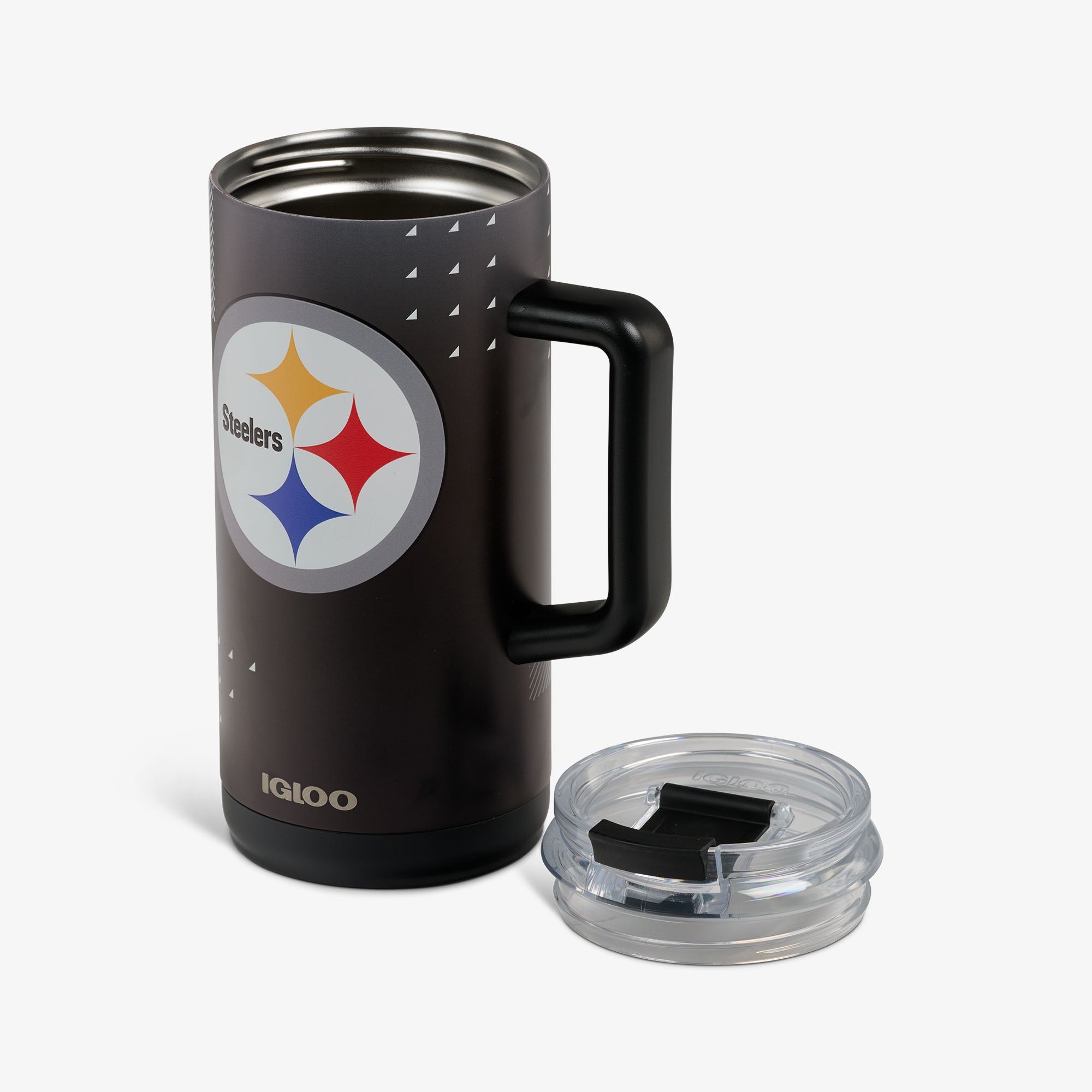 NFL 1L Beer Mug H9 - Steelers - Open View