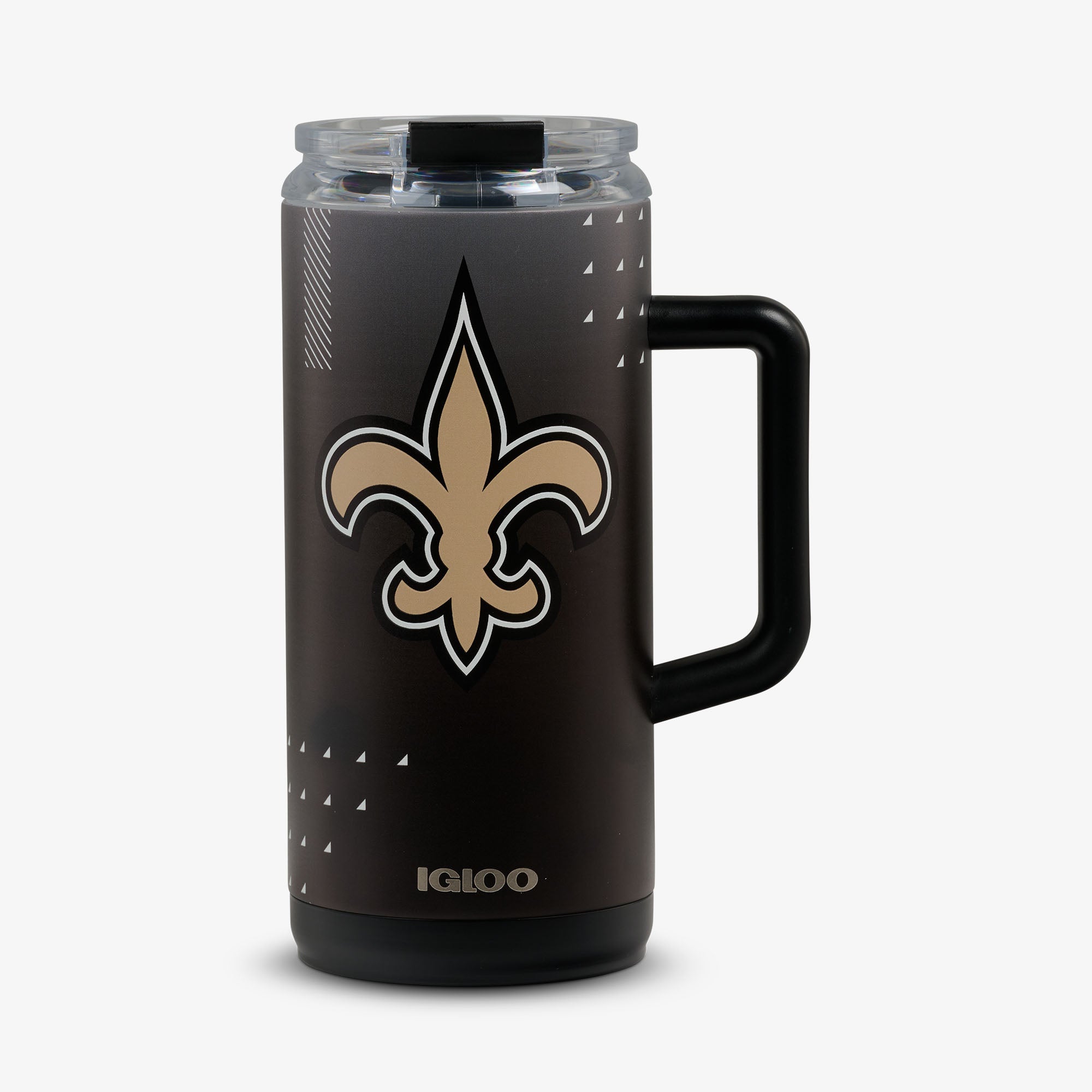 NFL 1L Beer Mug H9 - Saints - Front View