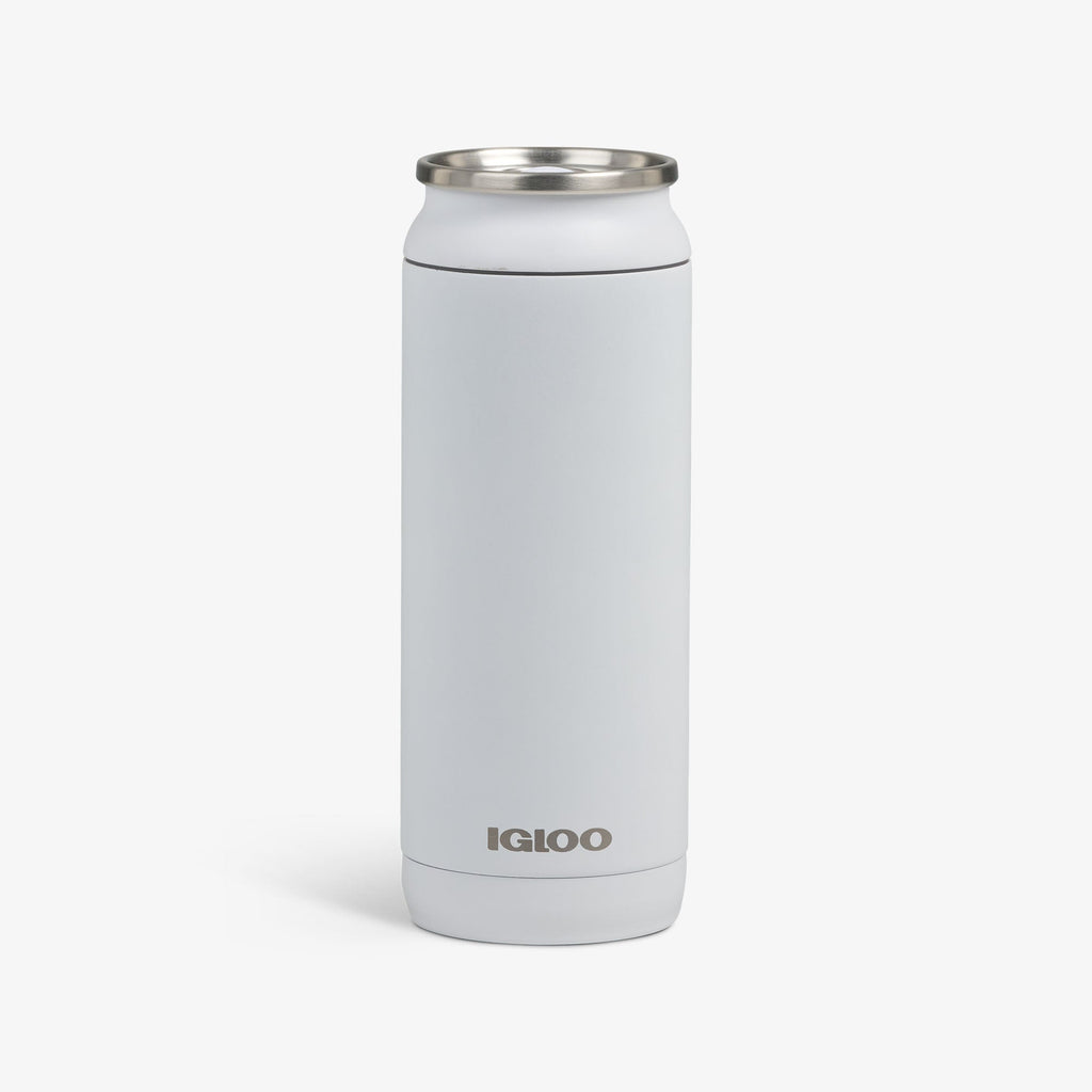 16 Oz Can R5 - White - Product View
