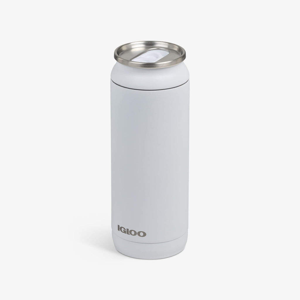 16 Oz Can R5 - White - Product View