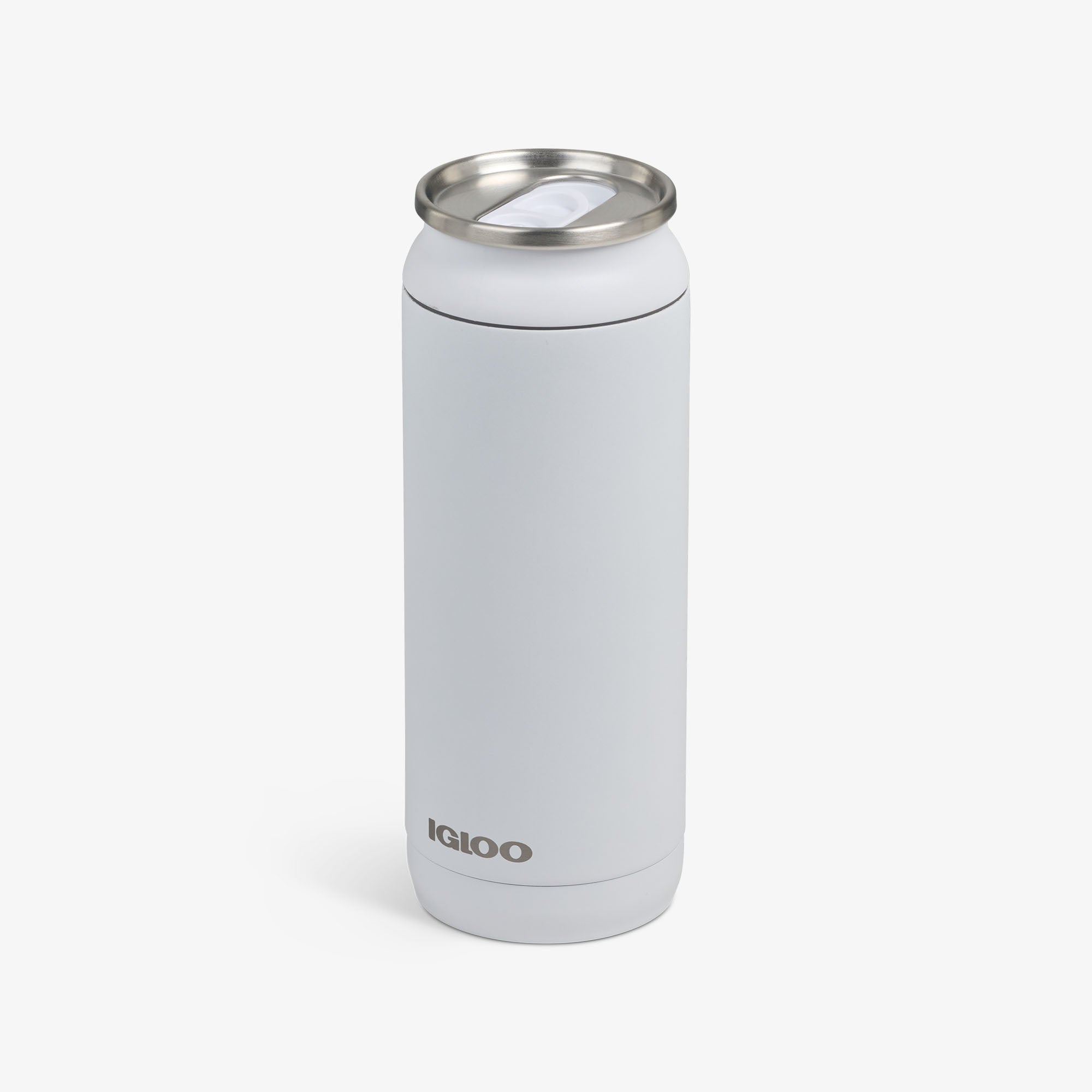 16 Oz Can R5 - White - Product View