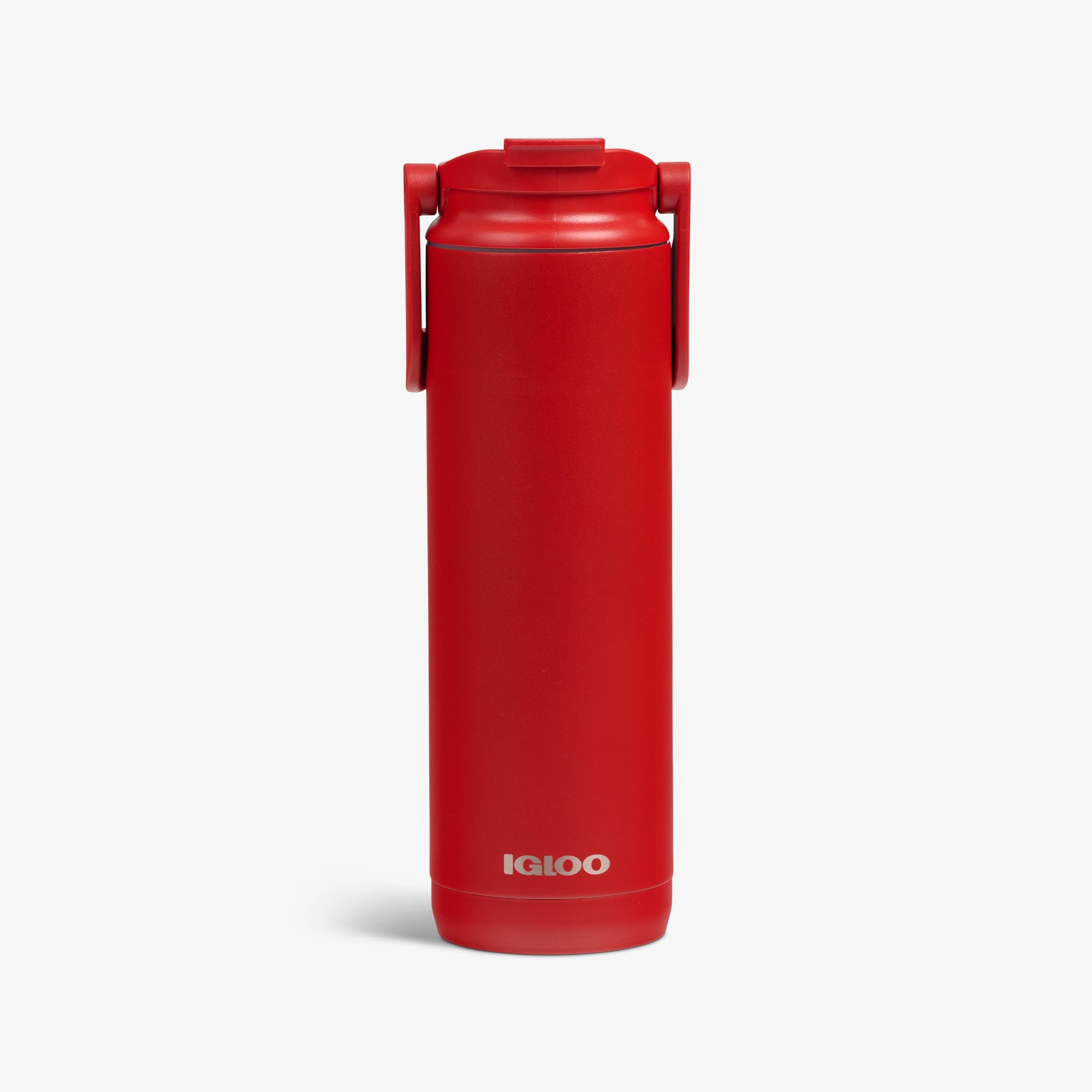 20 Oz Flip ‘n’ Sip Tumbler K3 - Red Heat - Custom - Front View