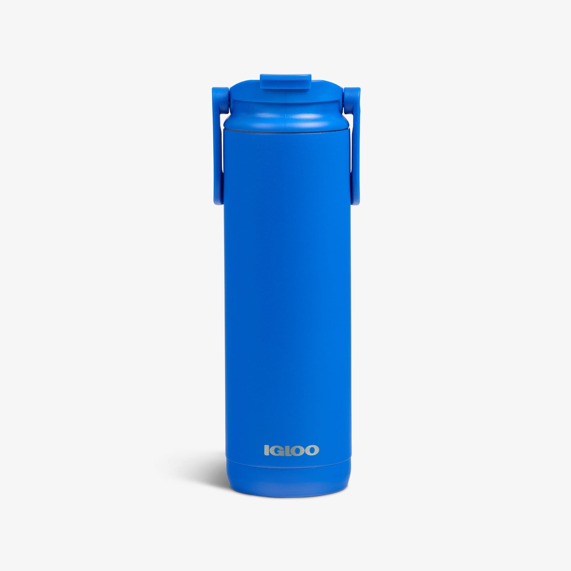 20 Oz Flip ‘n’ Sip Tumbler K3 - Sport Blue - Custom - Front View