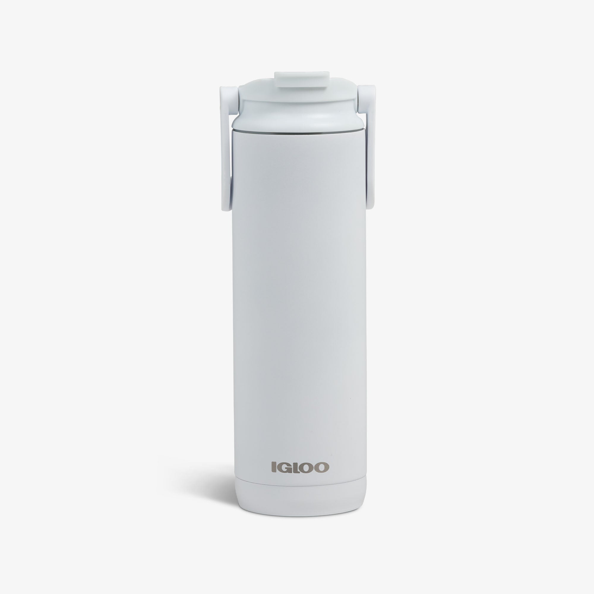 20 Oz Flip ‘n’ Sip Tumbler K3 - White - Custom - Front View