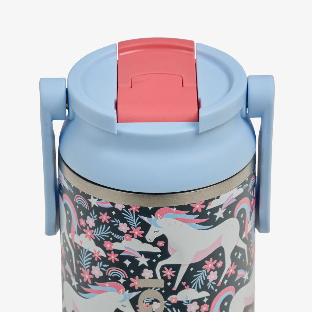 Kids Lunch 12 Oz Sipper Bottle R9 - Unicorns - Product View